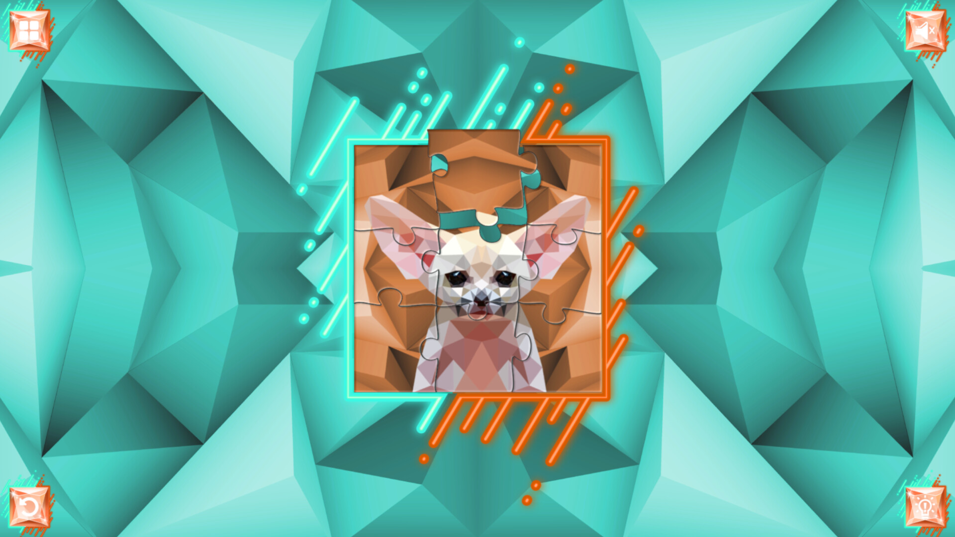 Poly Jigsaw: Predators