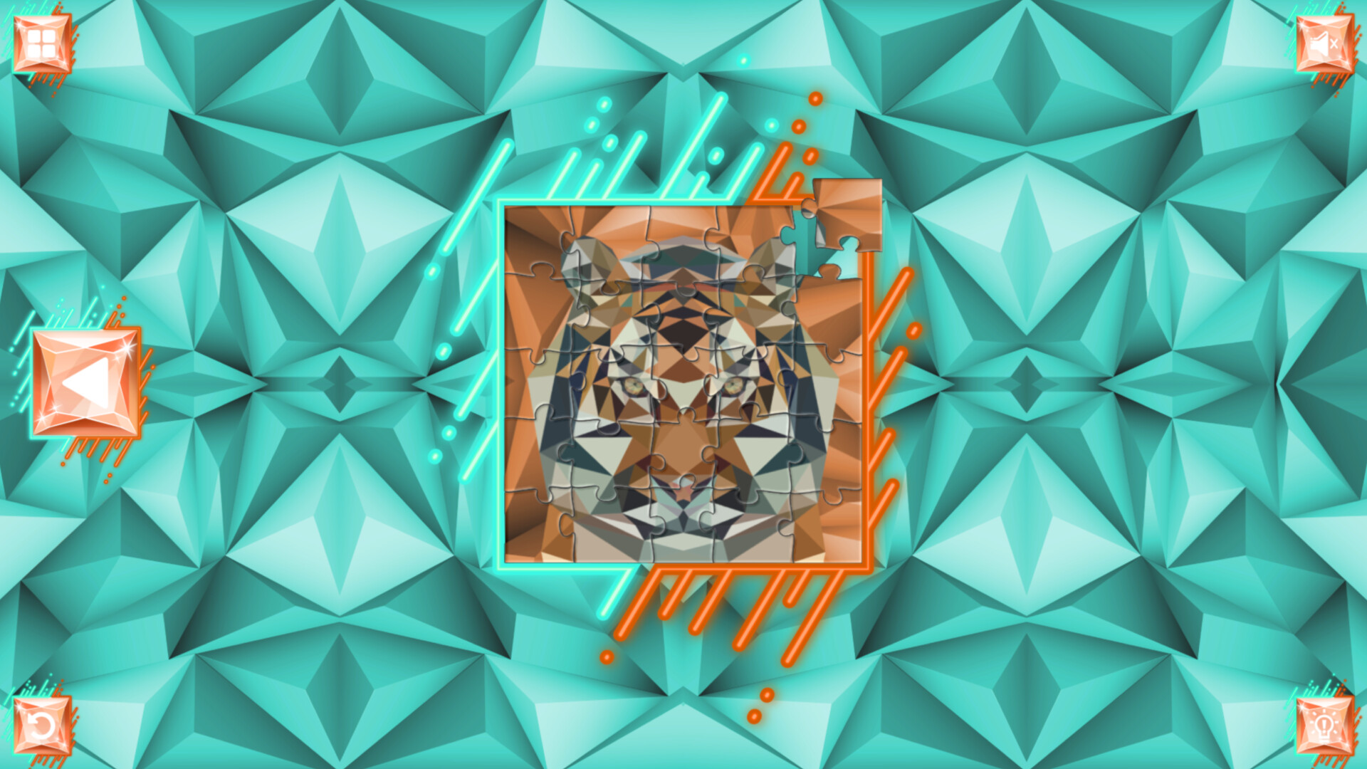 Poly Jigsaw: Predators