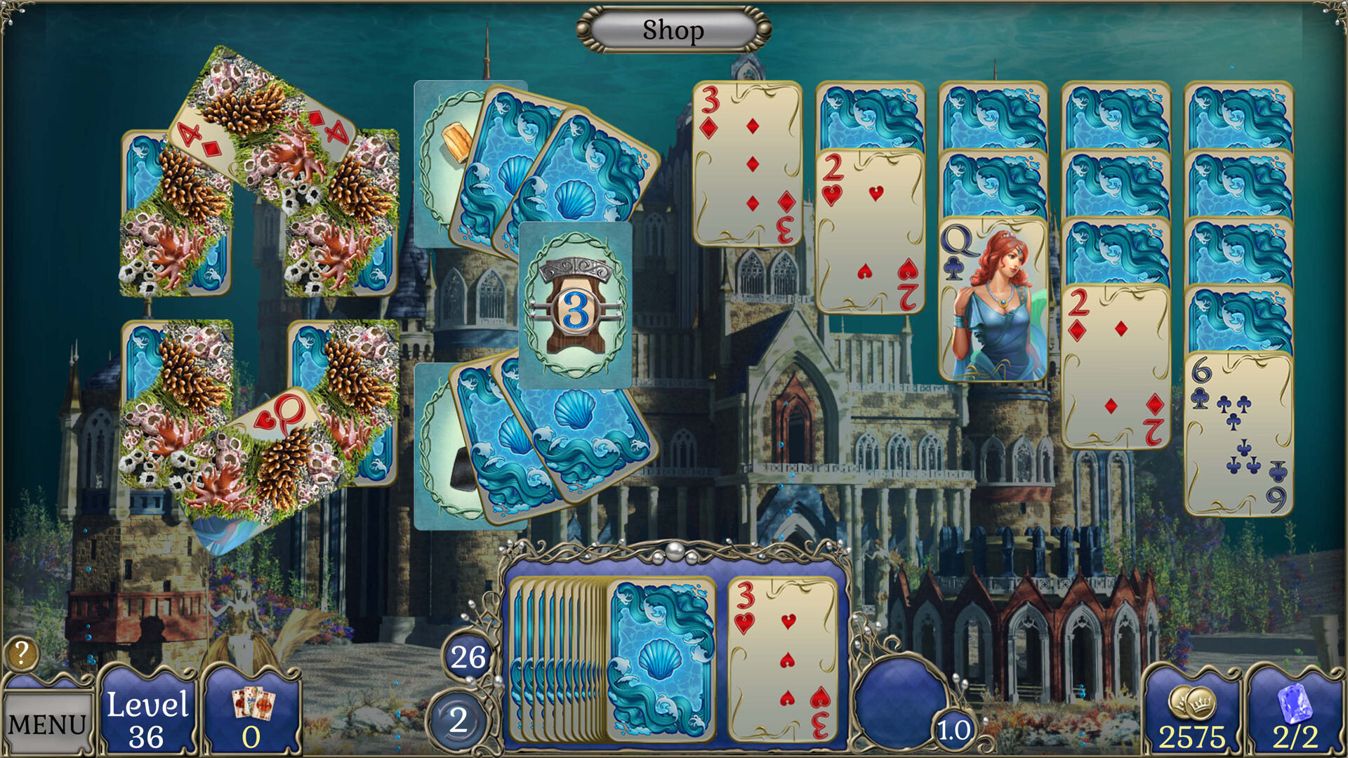 Jewel Match Atlantis Solitaire 5: Collector’s Edition
