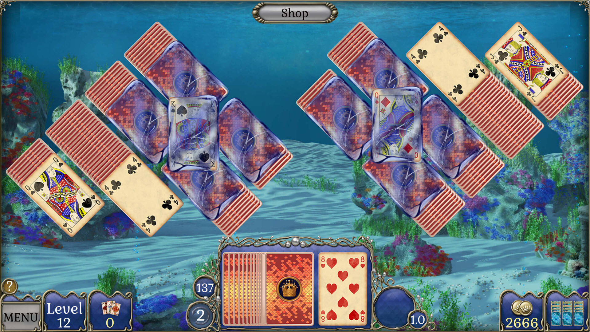 Jewel Match Atlantis Solitaire 5: Collector’s Edition