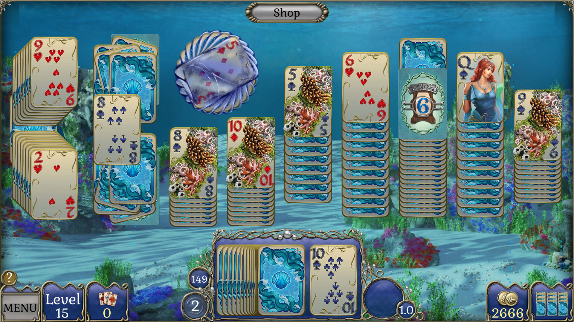 Jewel Match Atlantis Solitaire 5: Collector’s Edition