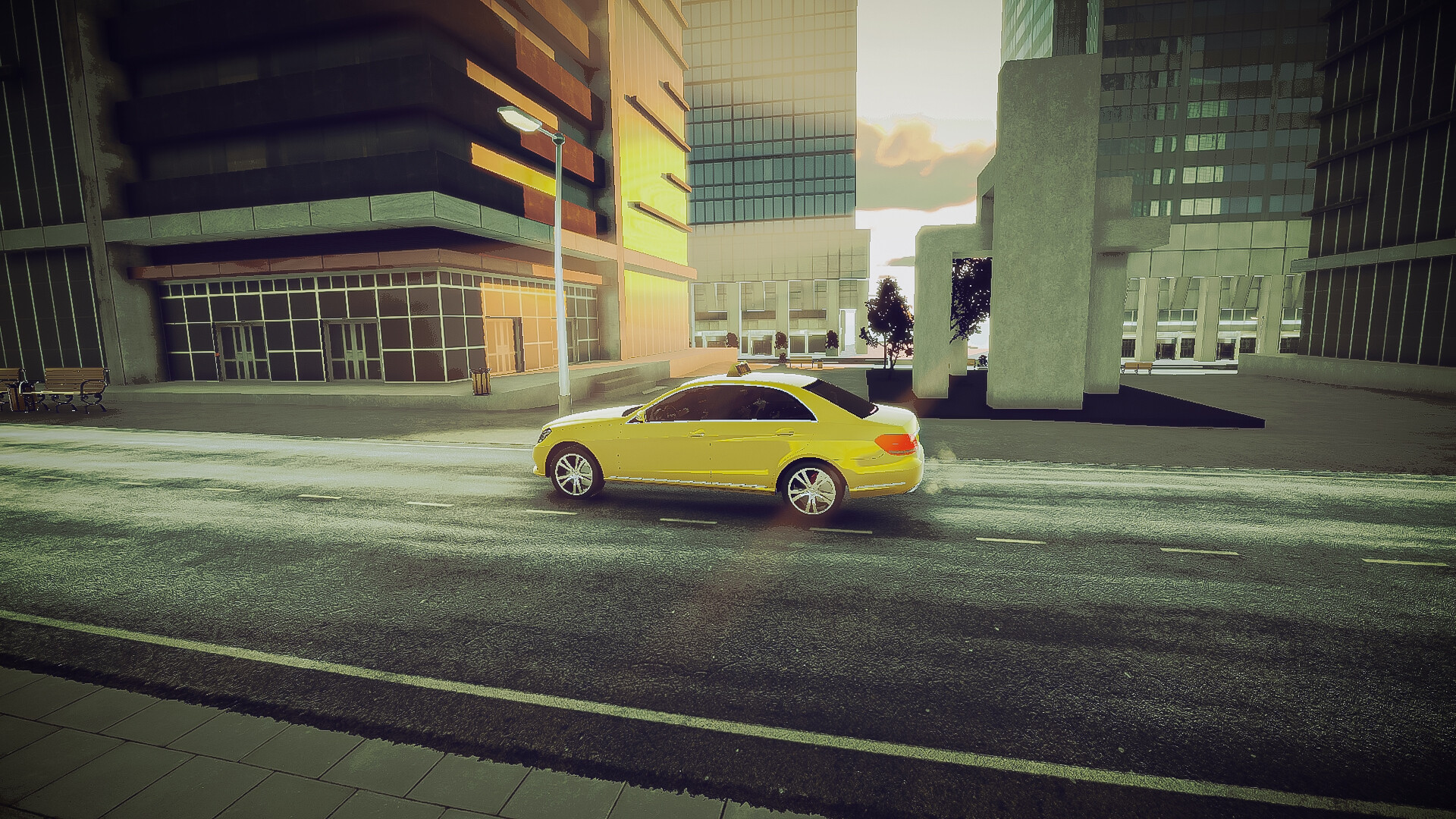 Onefold Taxi Simulator