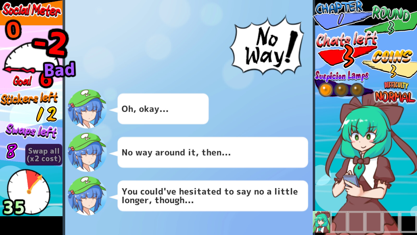 Hina-chan’s Sticker Survival