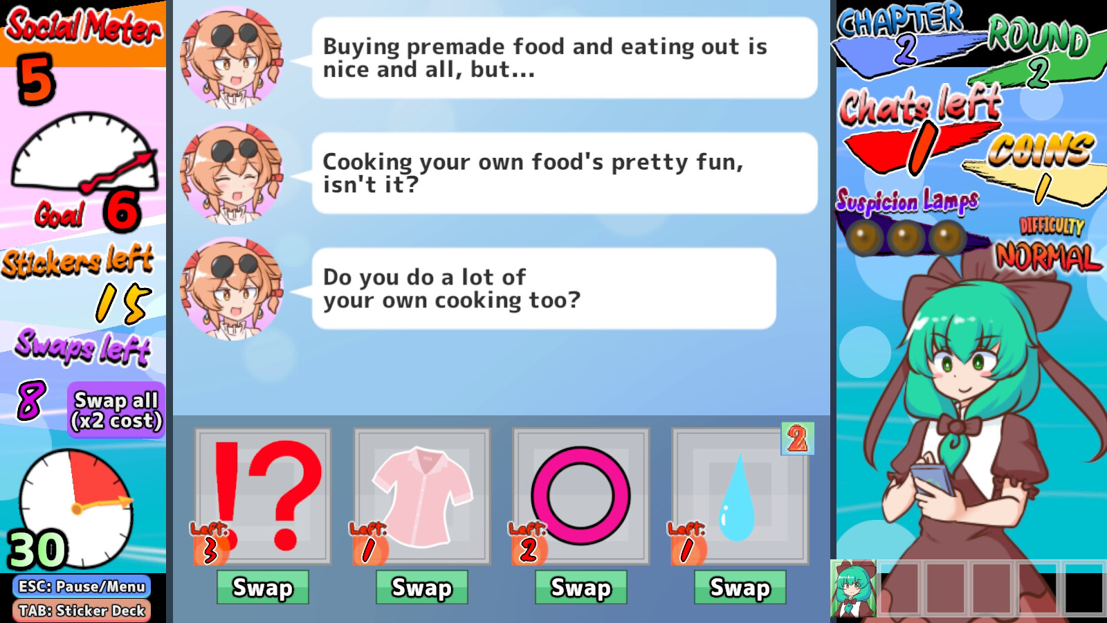 Hina-chan’s Sticker Survival