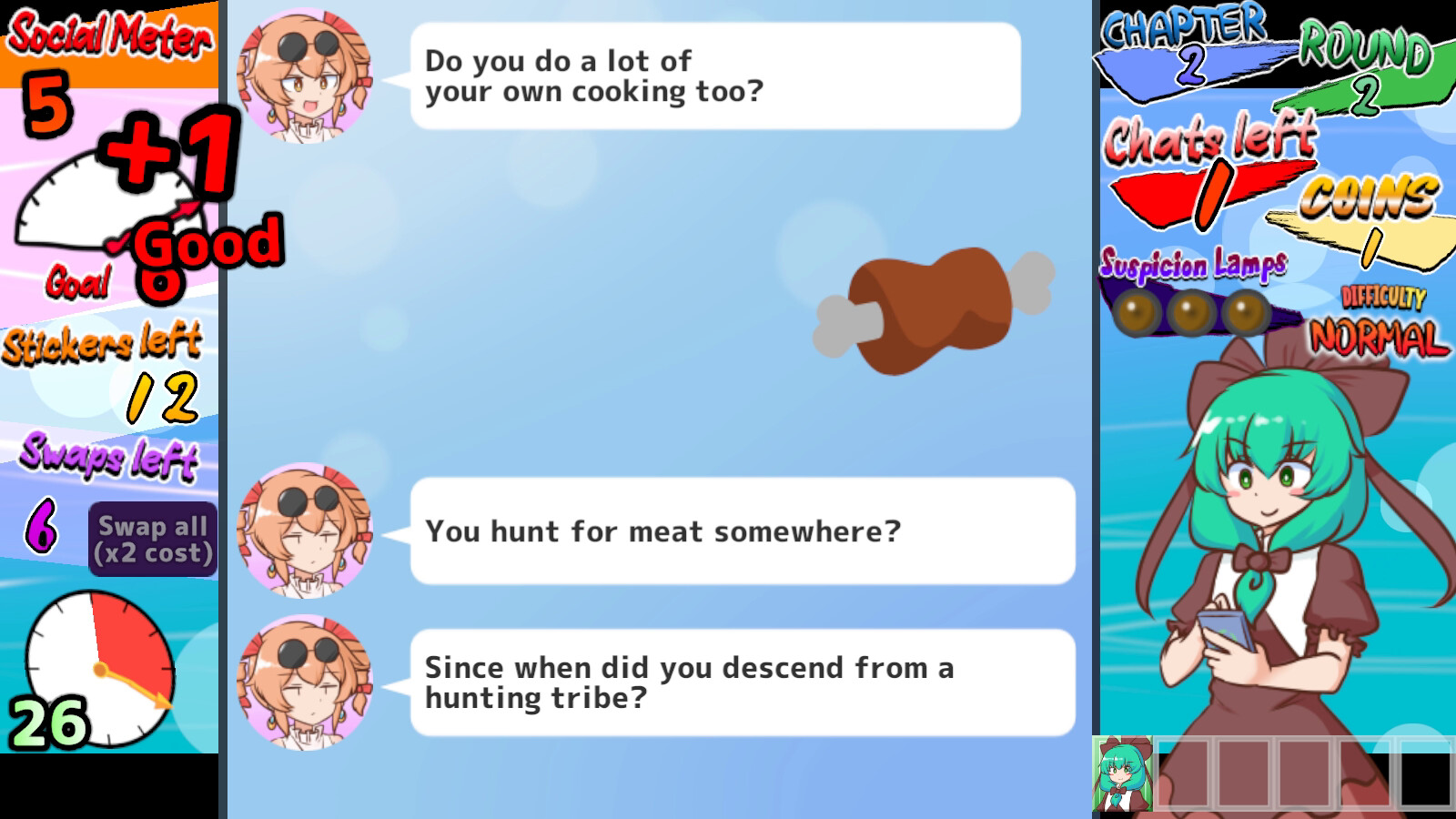 Hina-chan’s Sticker Survival