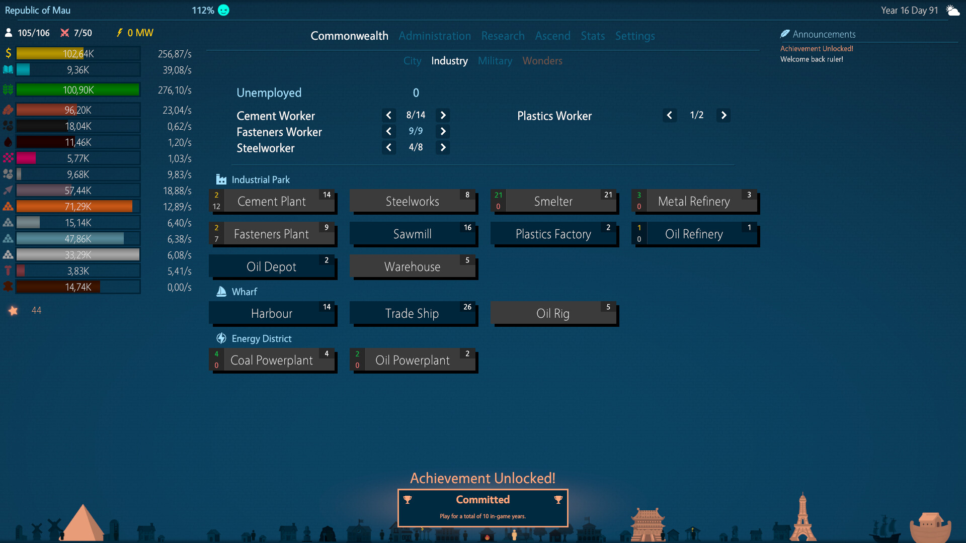 Idle Commonwealth
