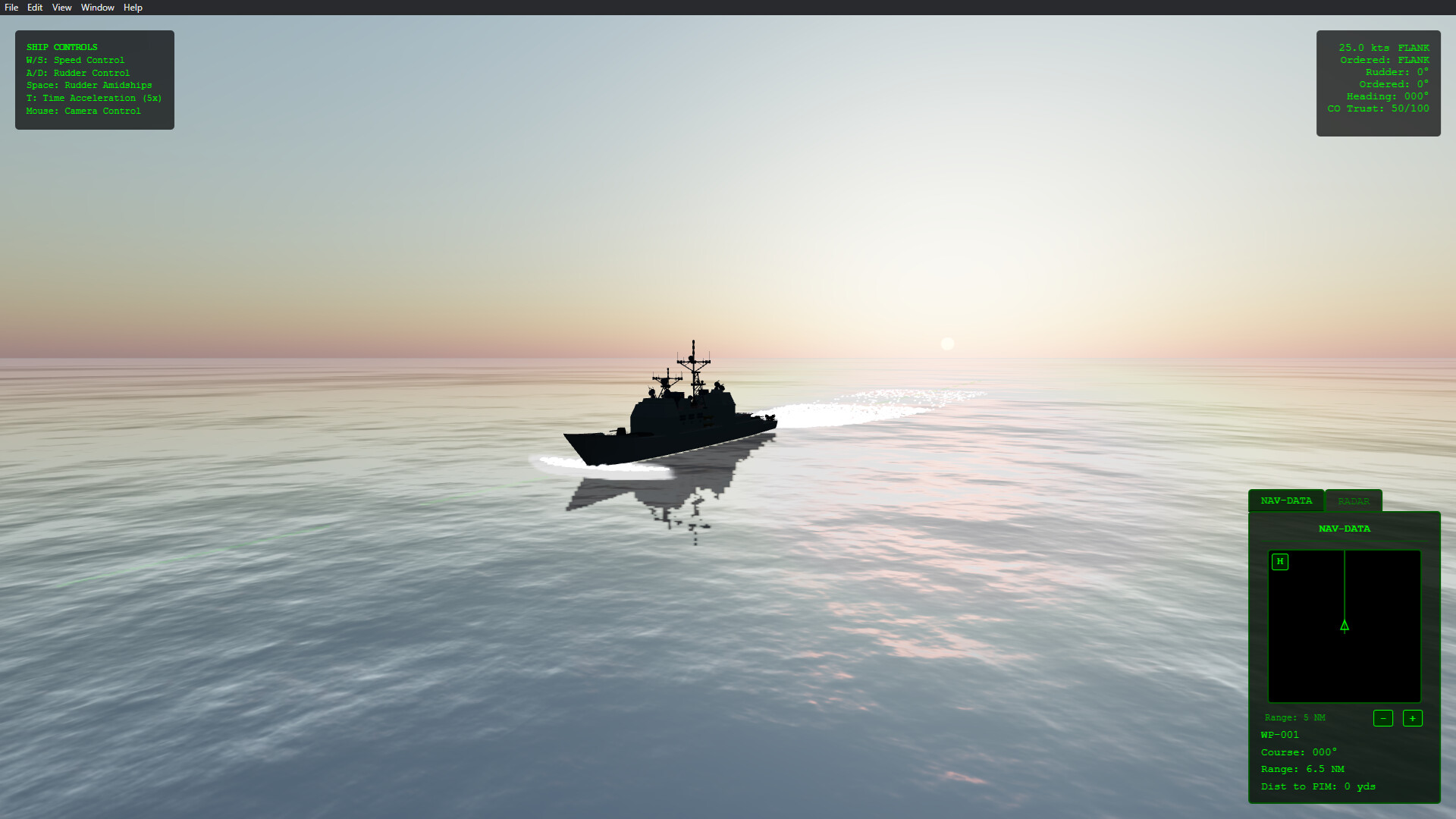 Watchstander: Surface Warfare Officer Training Simulator