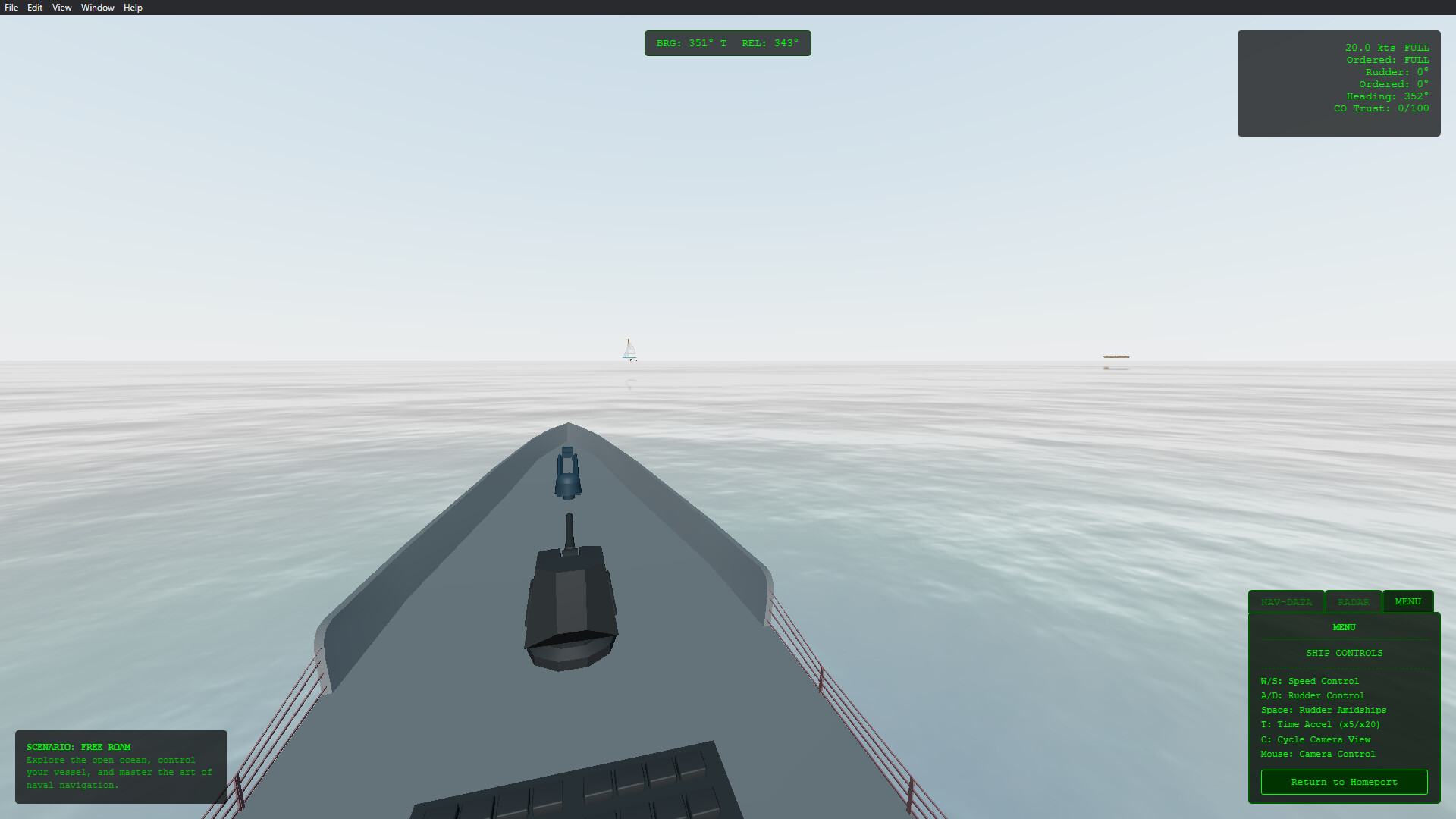 Watchstander: Surface Warfare Officer Training Simulator