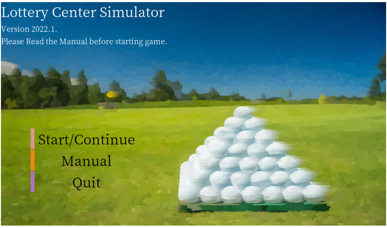 Lottery Center Simulator
