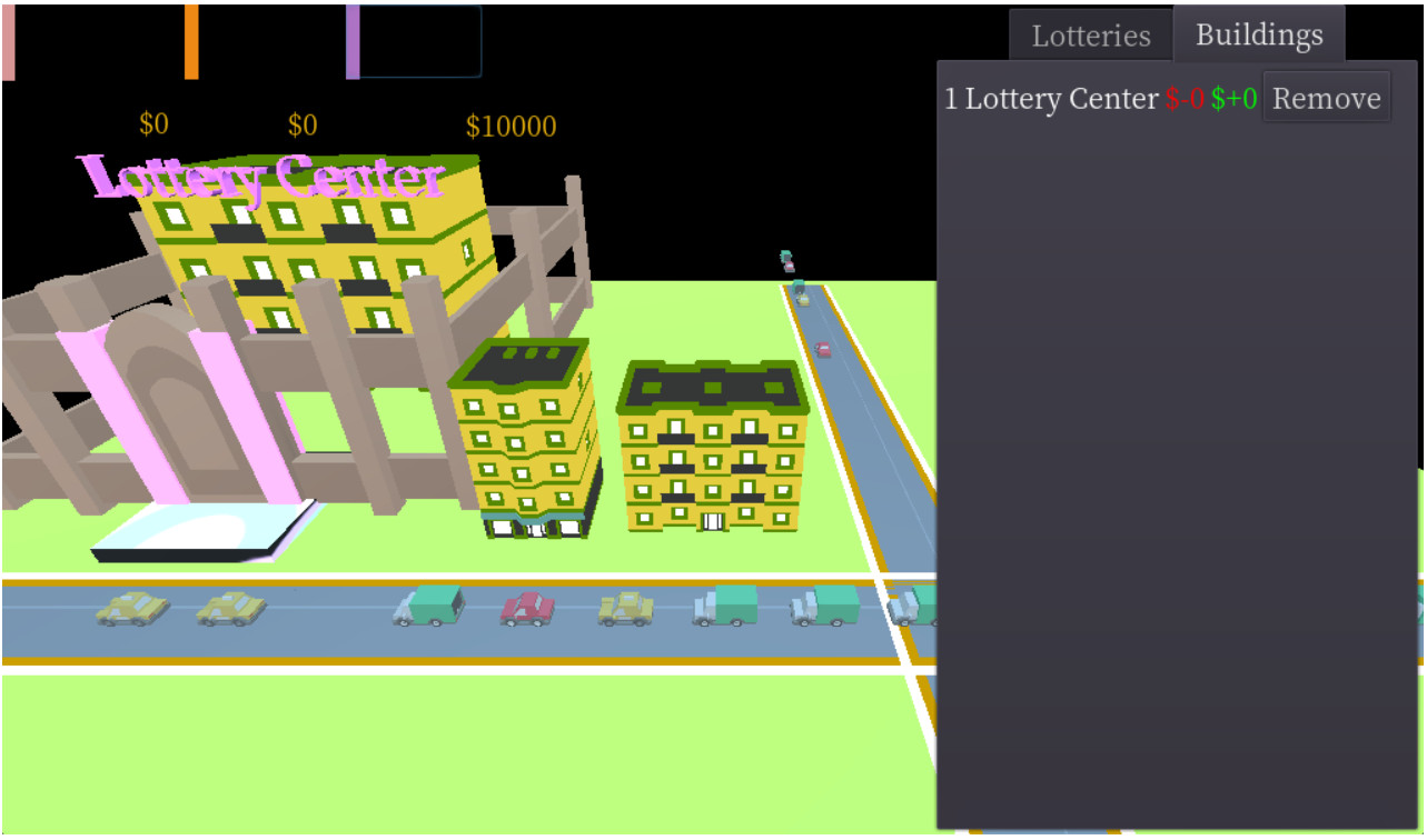 Lottery Center Simulator