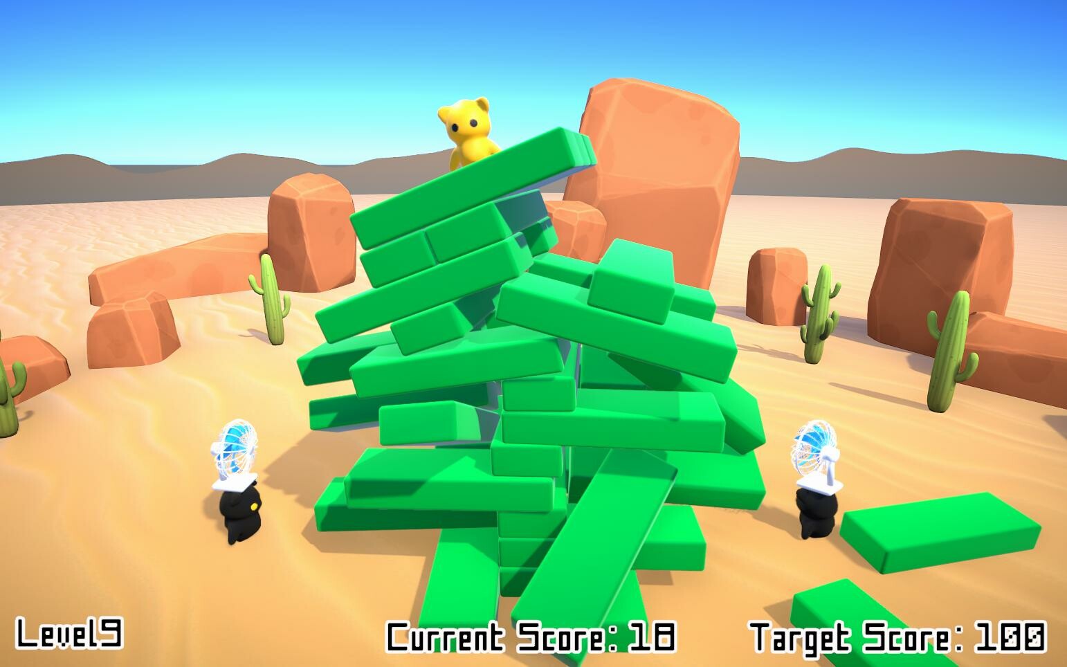 Jenga Cat