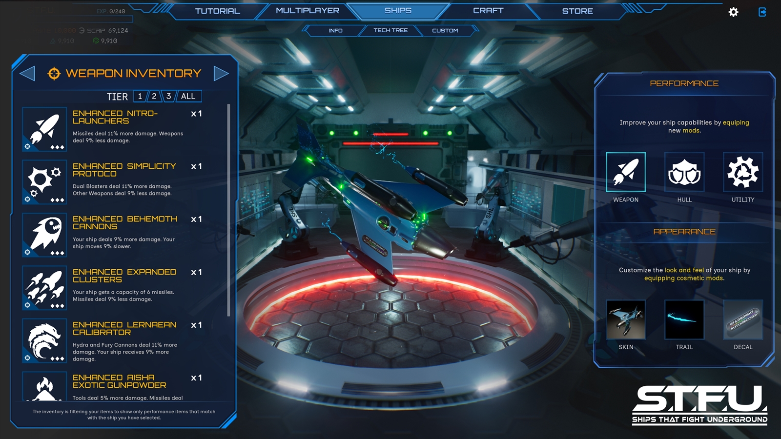 Ships That Fight Underground