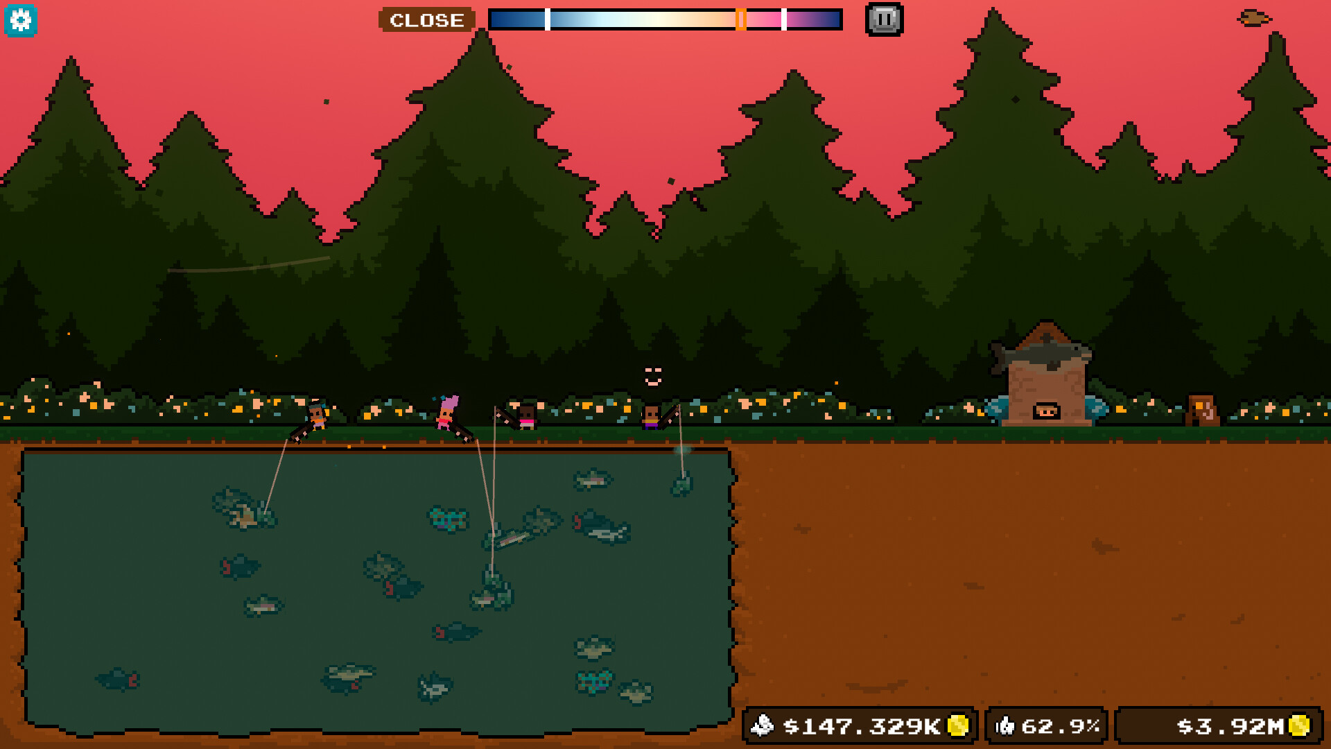 Pocket Idler: Fishing Pond