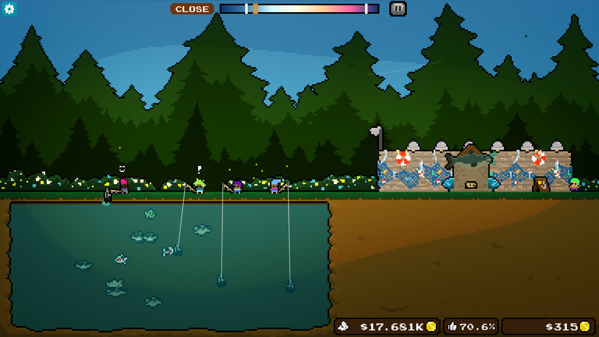 Pocket Idler: Fishing Pond