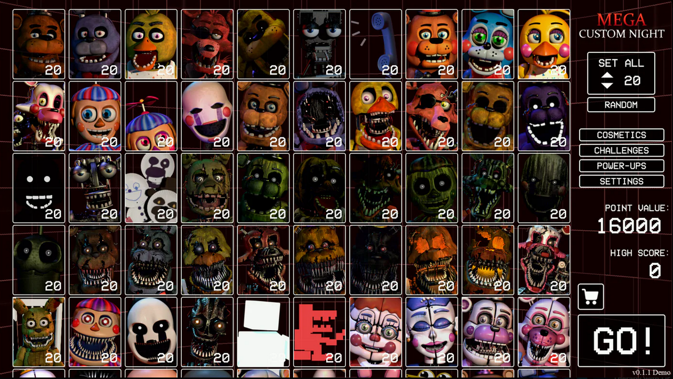 Mega Custom Night
