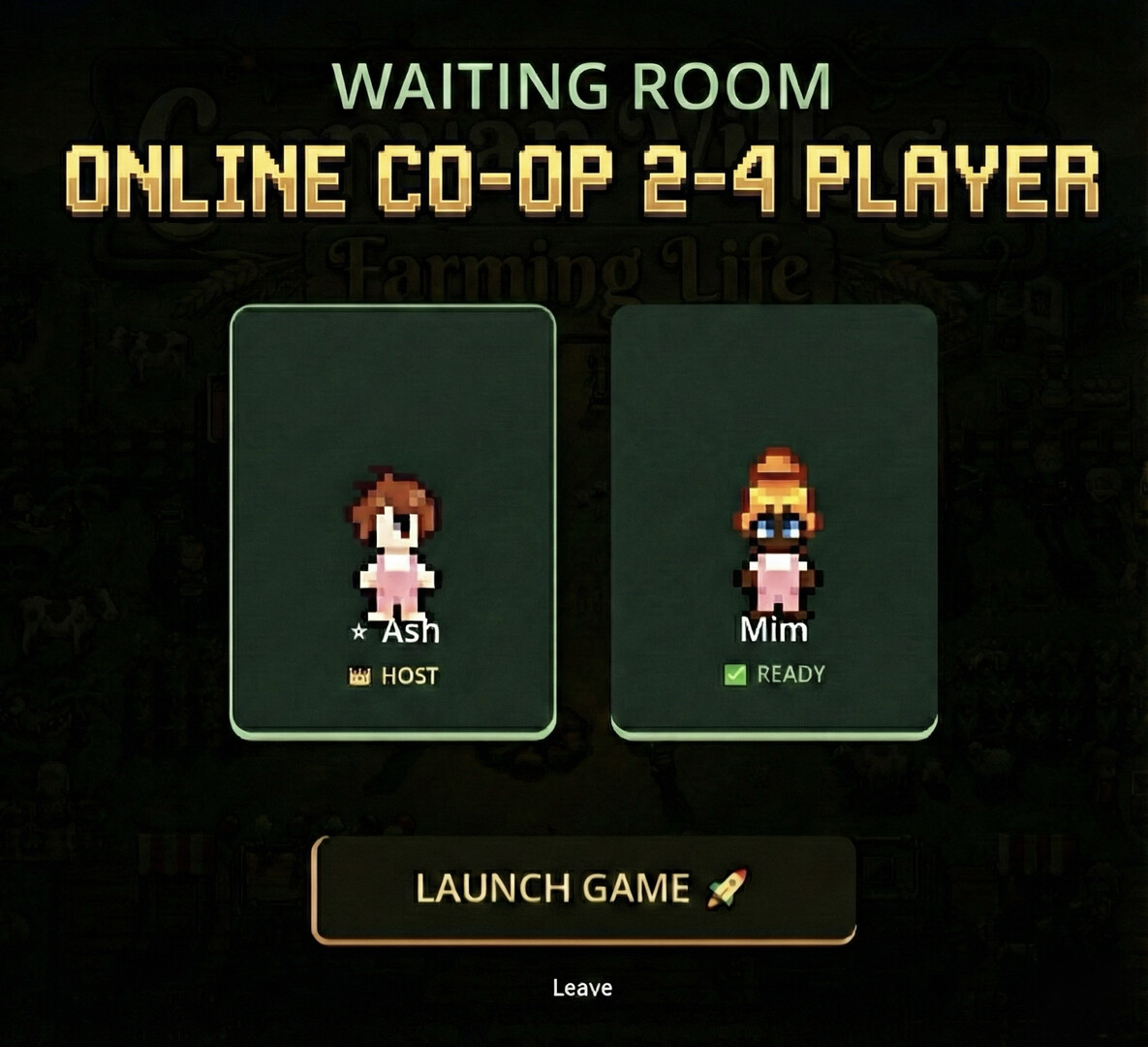 Caravan Village: Farming Life