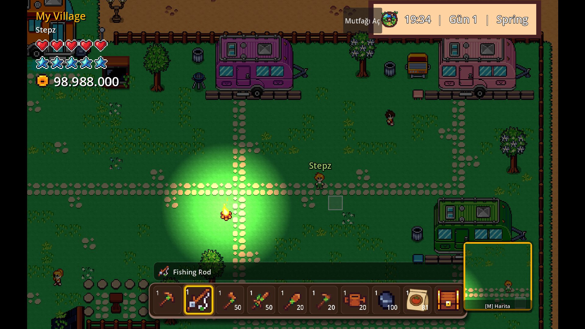Caravan Village: Farming Life