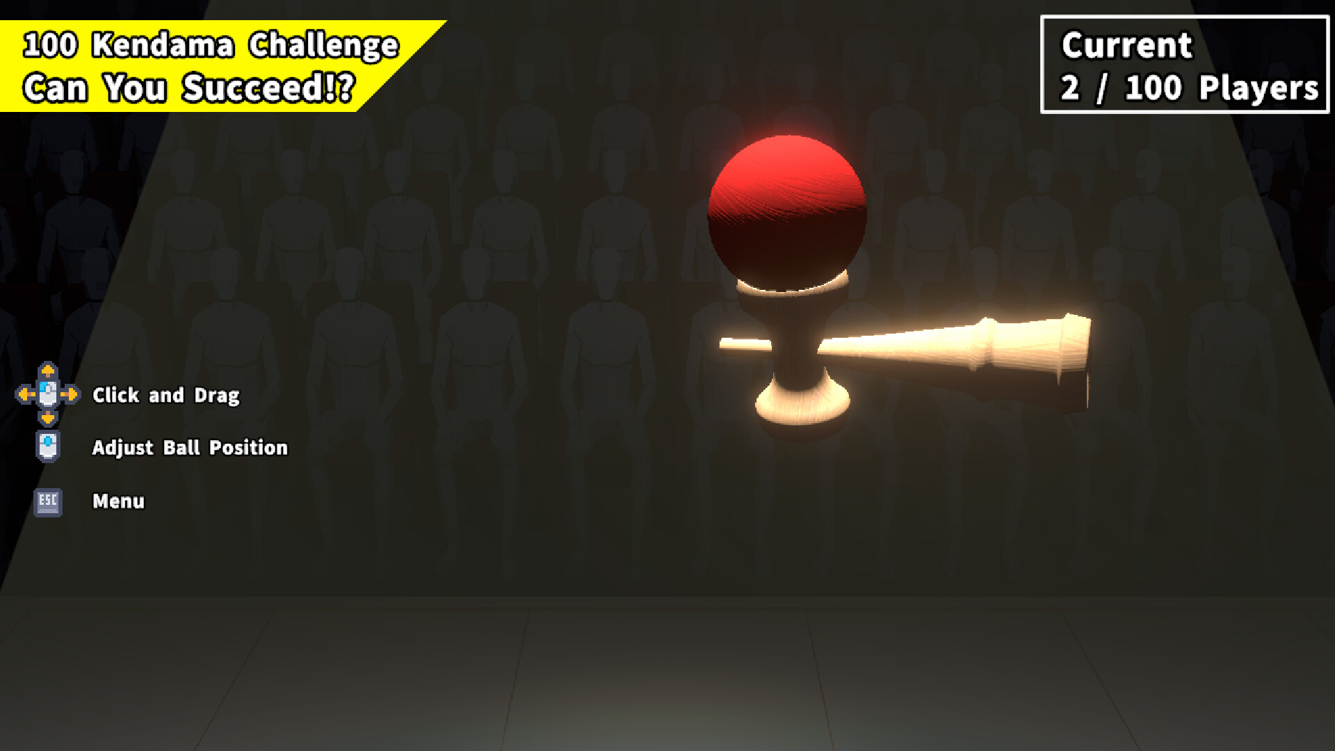 The Kendama Challenge: 100 Players