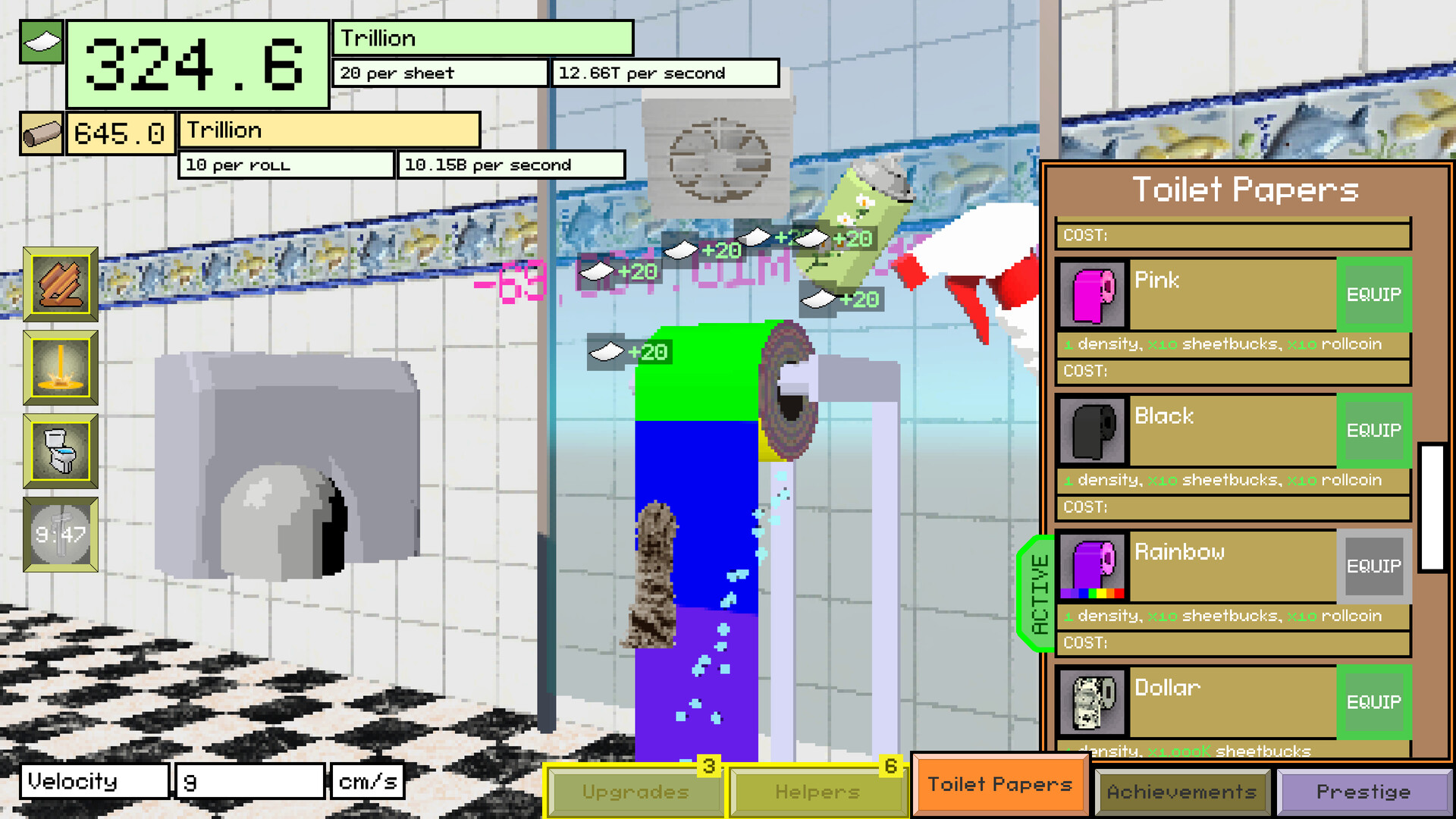 Toilet Paper Idle