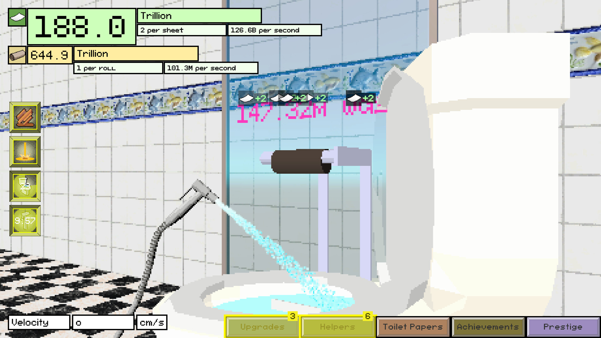 Toilet Paper Idle