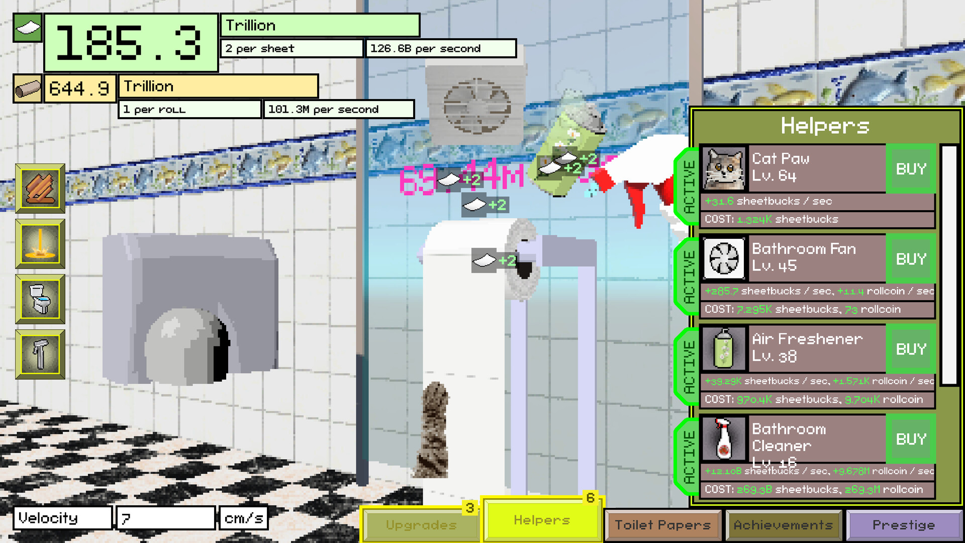 Toilet Paper Idle
