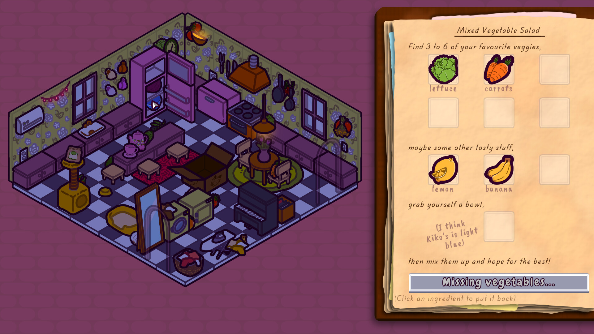 Messy Recipe: A Hidden Object Game