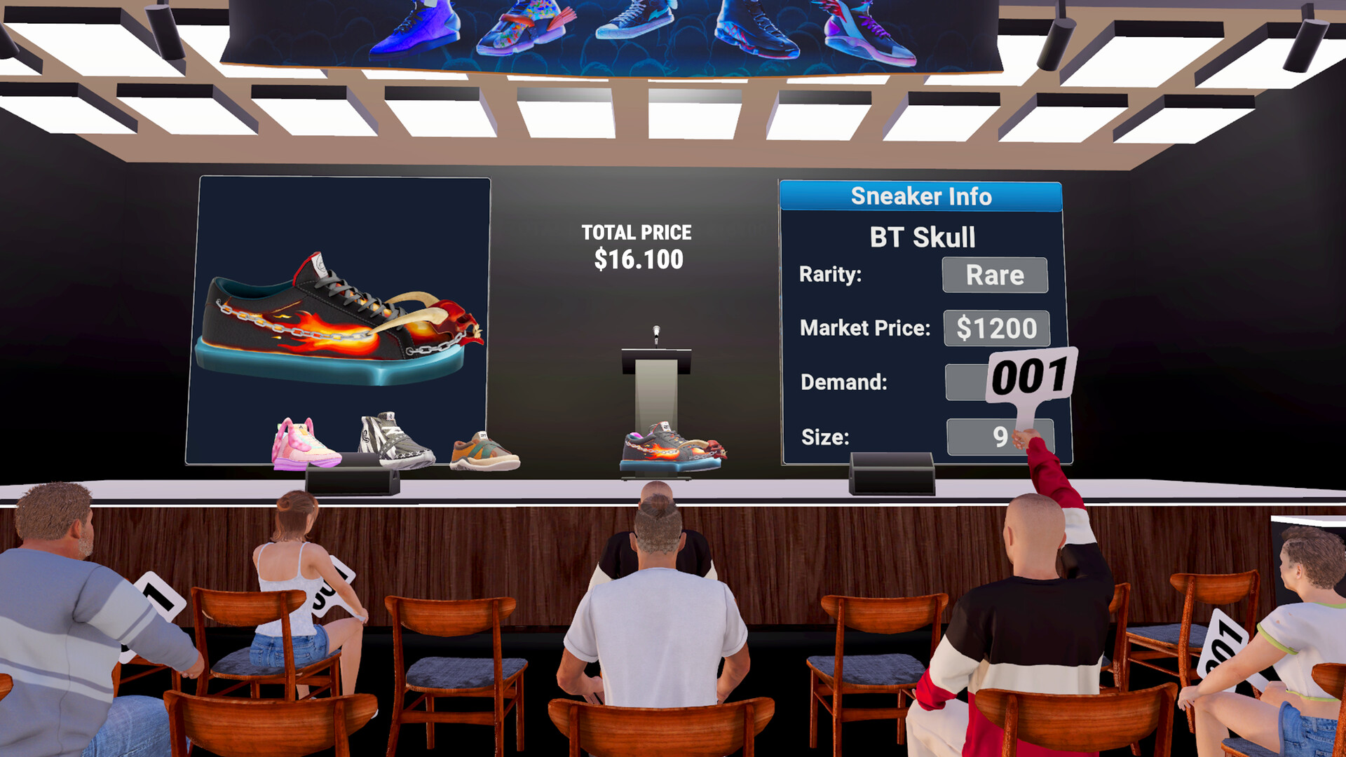 Sneaker Store Simulator