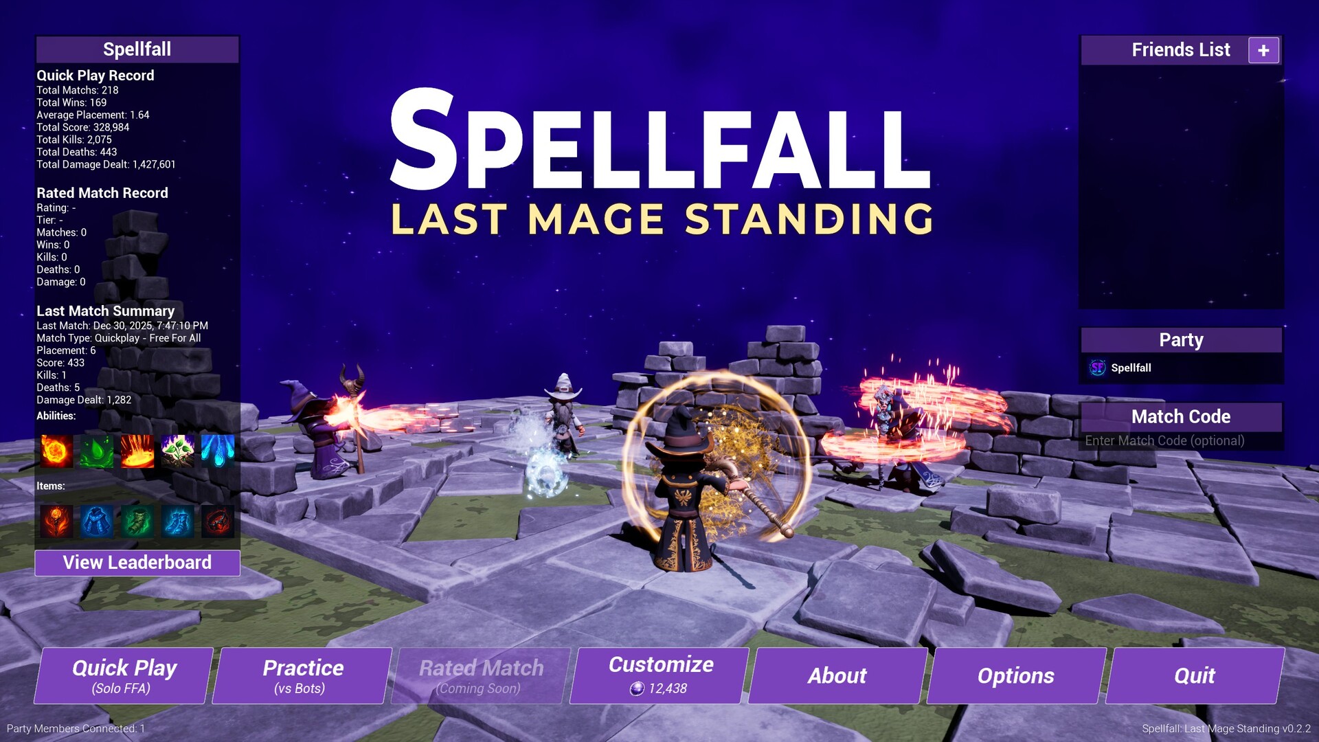 Spellfall: Last Mage Standing