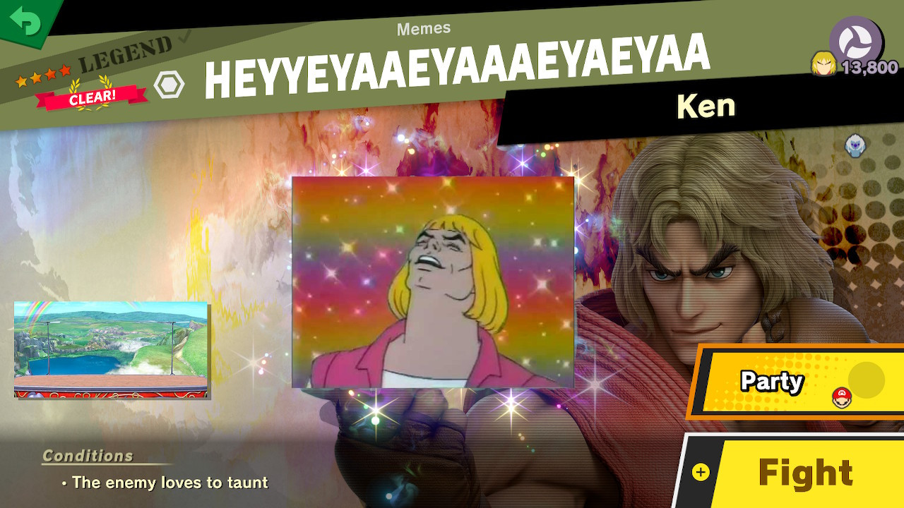 Super Smash Bros. Ultimate: World of Memes