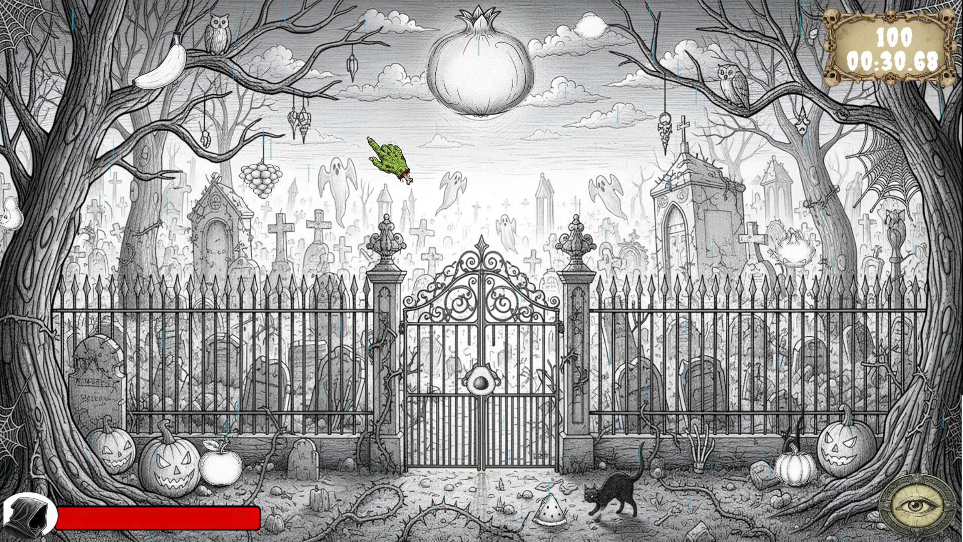 Halloween Mystery: 100 Hidden Object Fruits