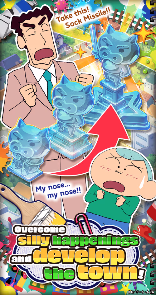 Crayon Shinchan My Sugoroku Great Strategy