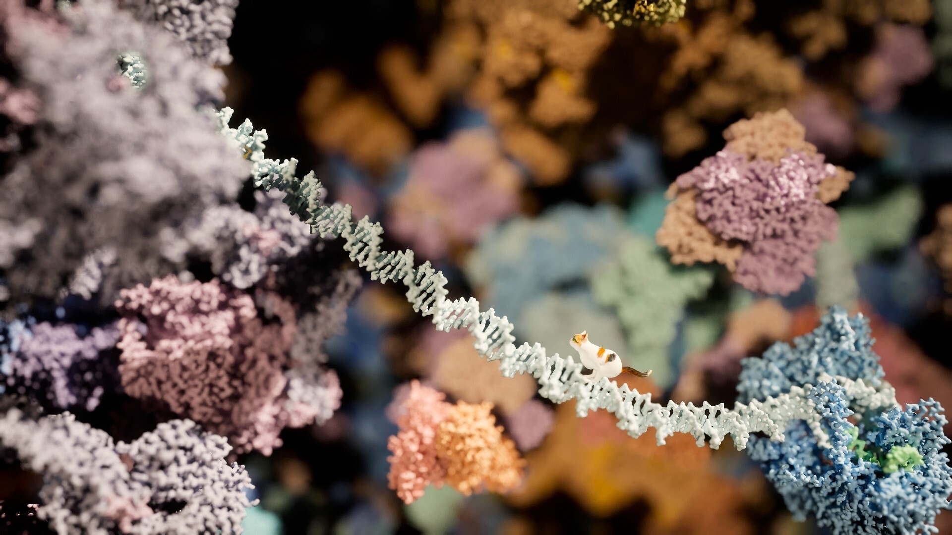 Meowtabolism: Examining Feline Behavior Within Unicellular Algae