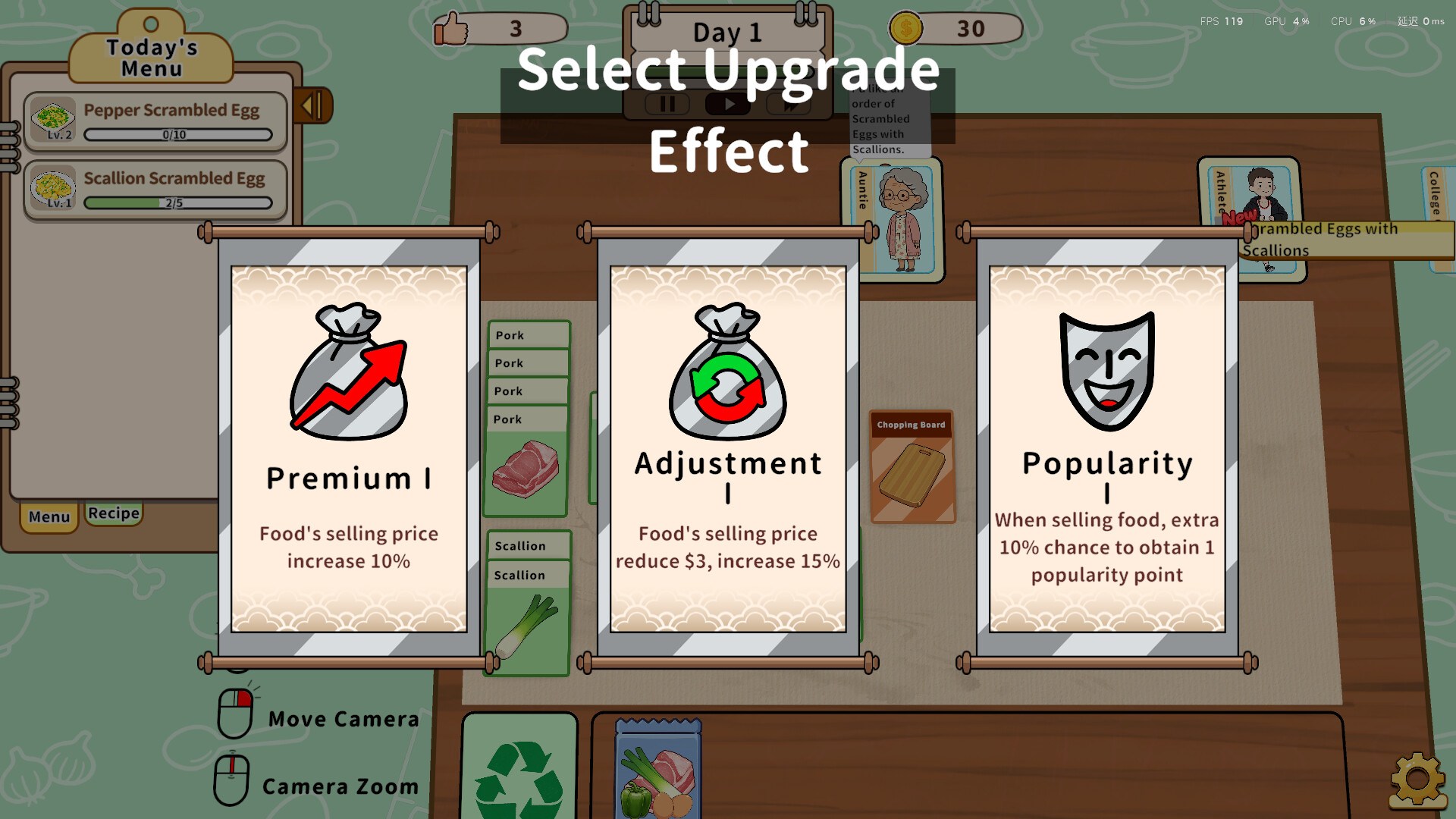 Card Sim: Chinese Restaurant