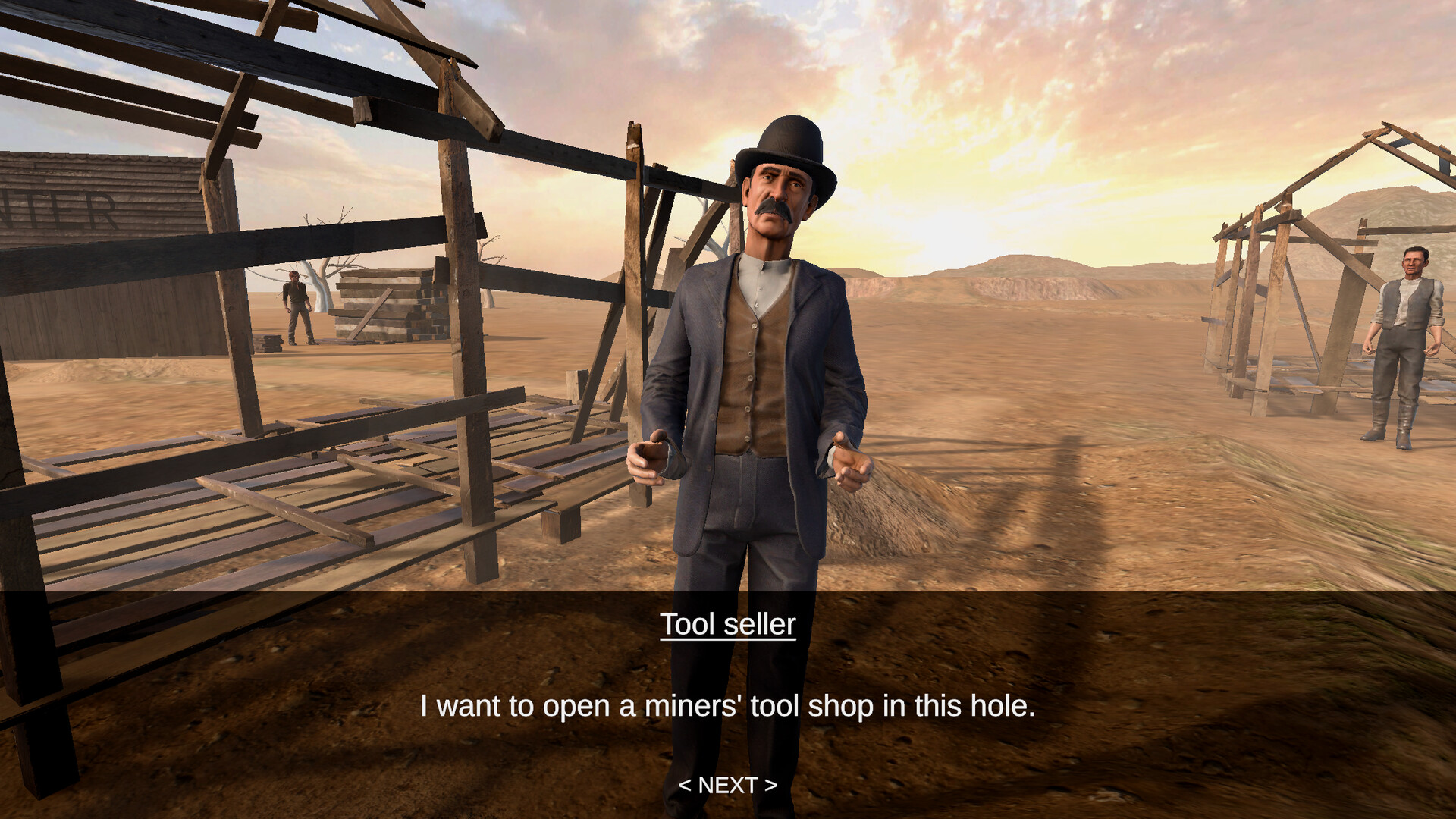 Wild West Miner Simulator