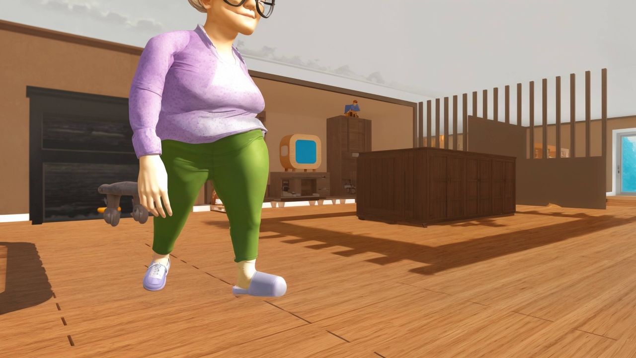 Bad Cat Angry Granny