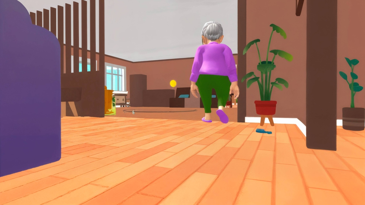 Bad Cat Angry Granny