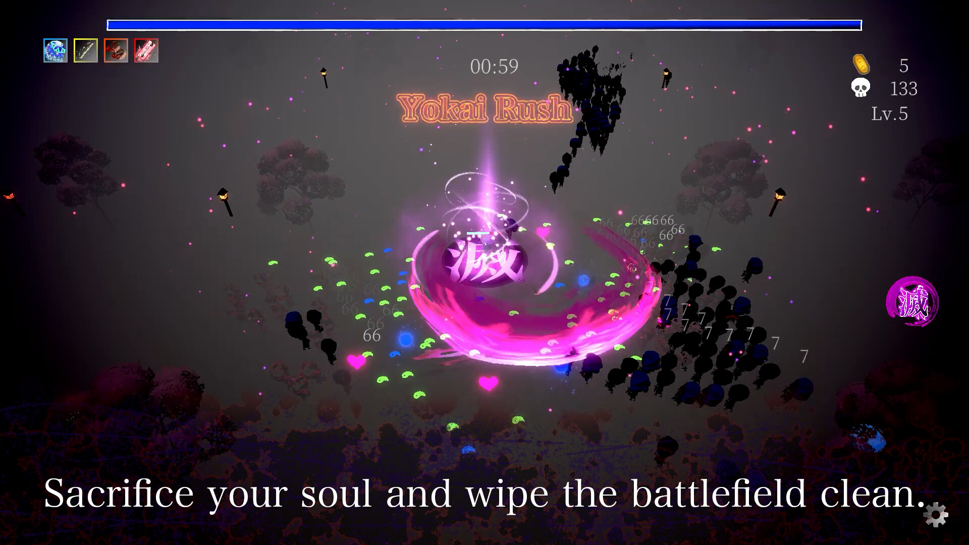 Oiran Survival: Edo Yokai Rush