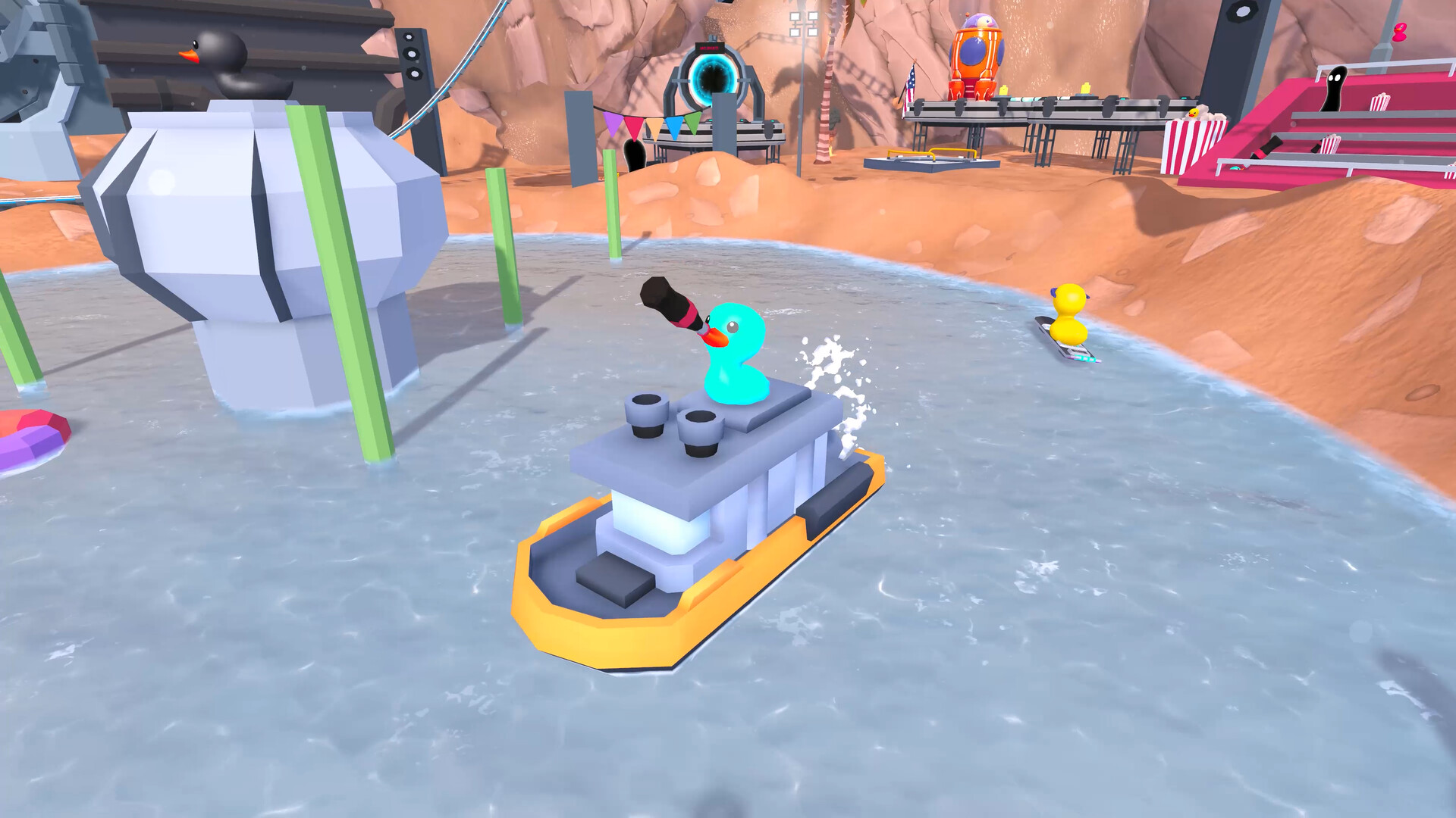 Find 100 Ducks and Blast Them…in Space!!!