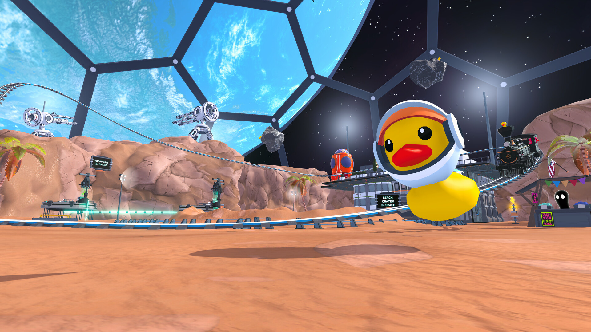 Find 100 Ducks and Blast Them…in Space!!!