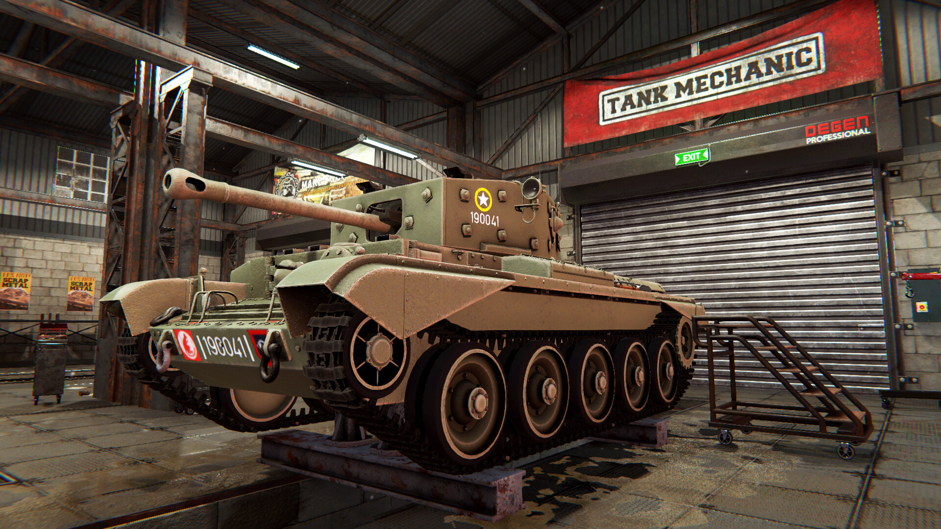 Tank Mechanic Simulator: Cromwell Mk.IV