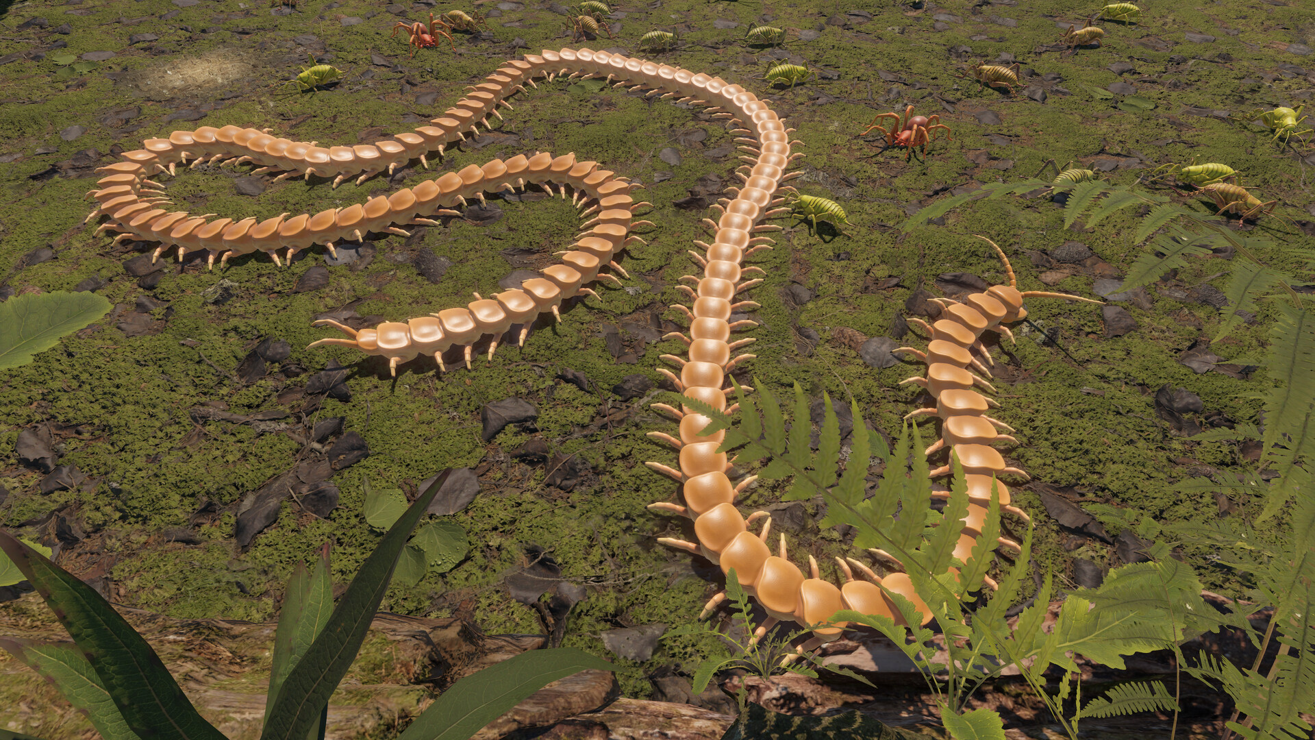 Centipede Simulator