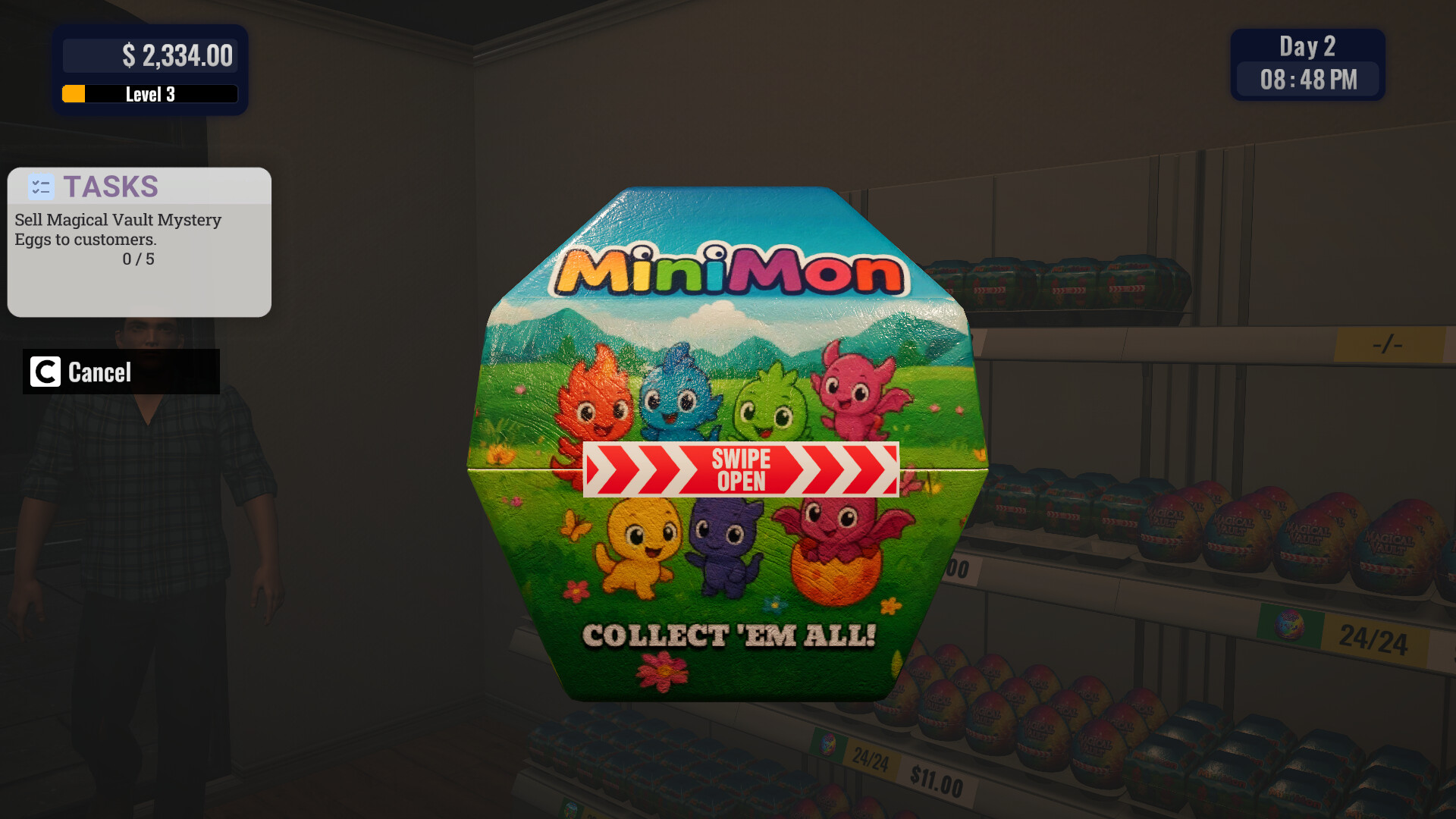 Mystery Egg Shop Simulator