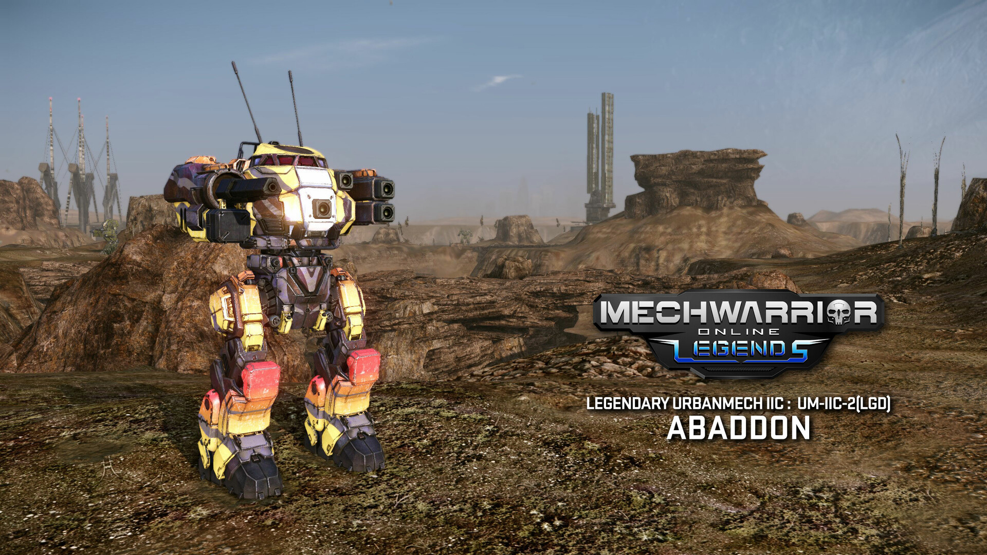 MechWarrior Online: Hashké and Abaddon Legendary Mech Pack