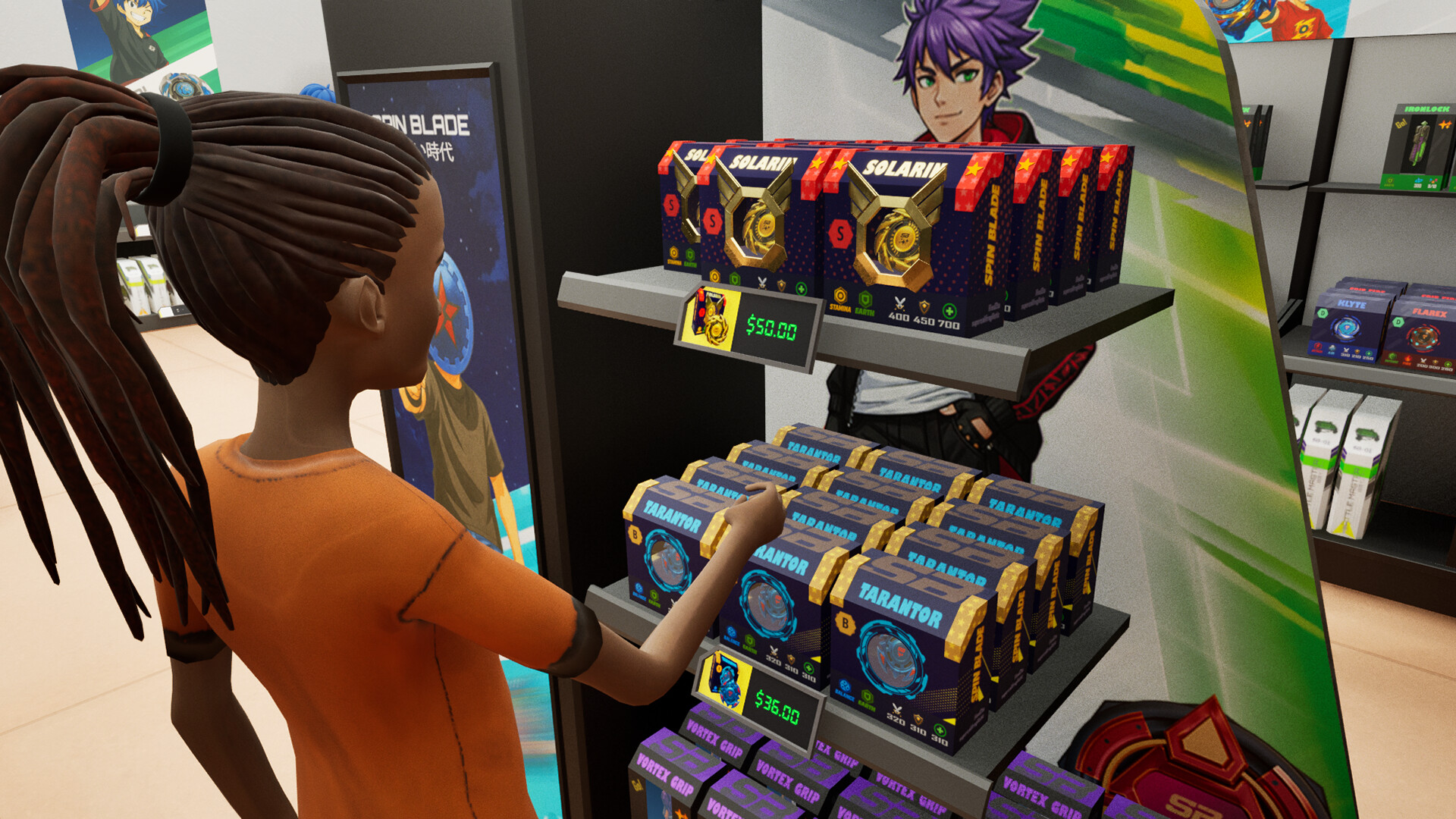 Spin Blade Shop Simulator