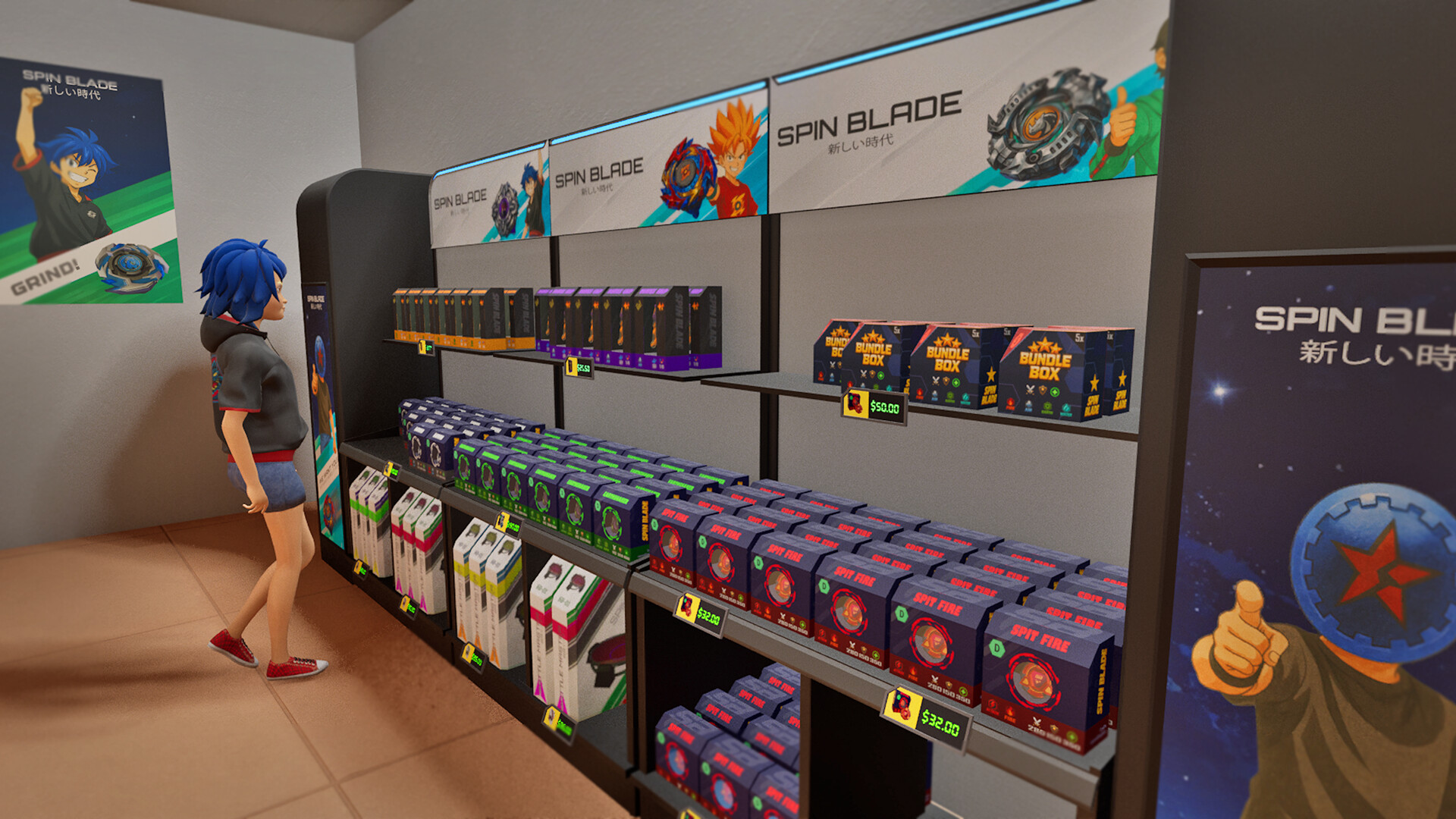 Spin Blade Shop Simulator
