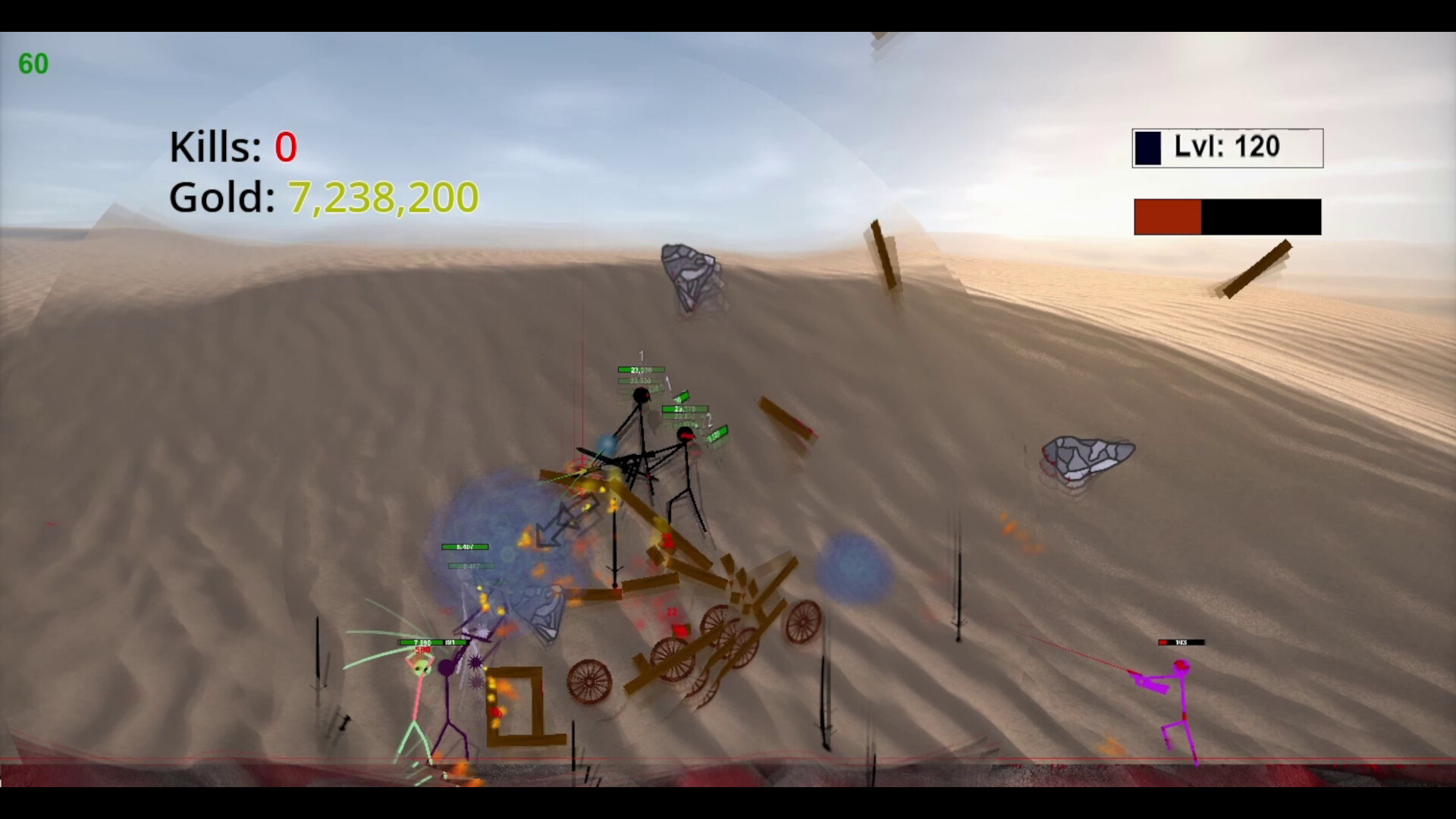 Stickman Physics Battle Arena