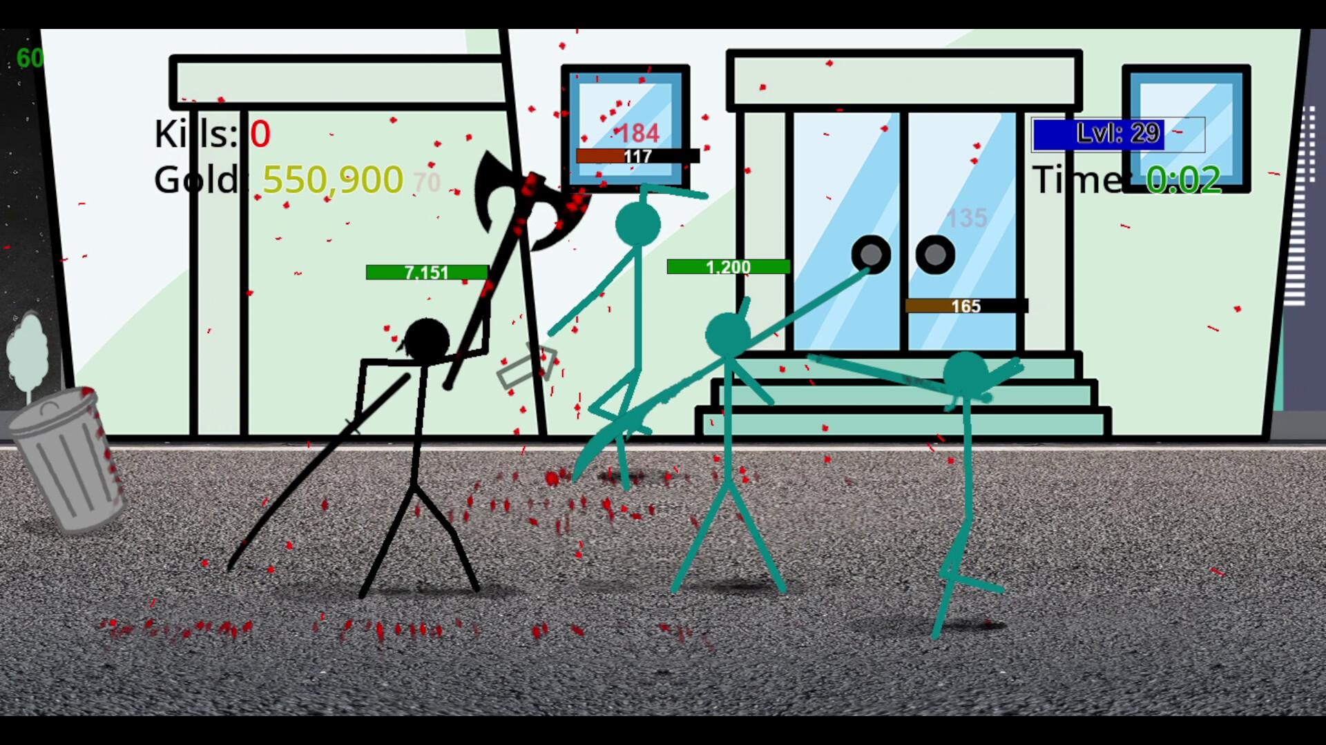 Stickman Physics Battle Arena