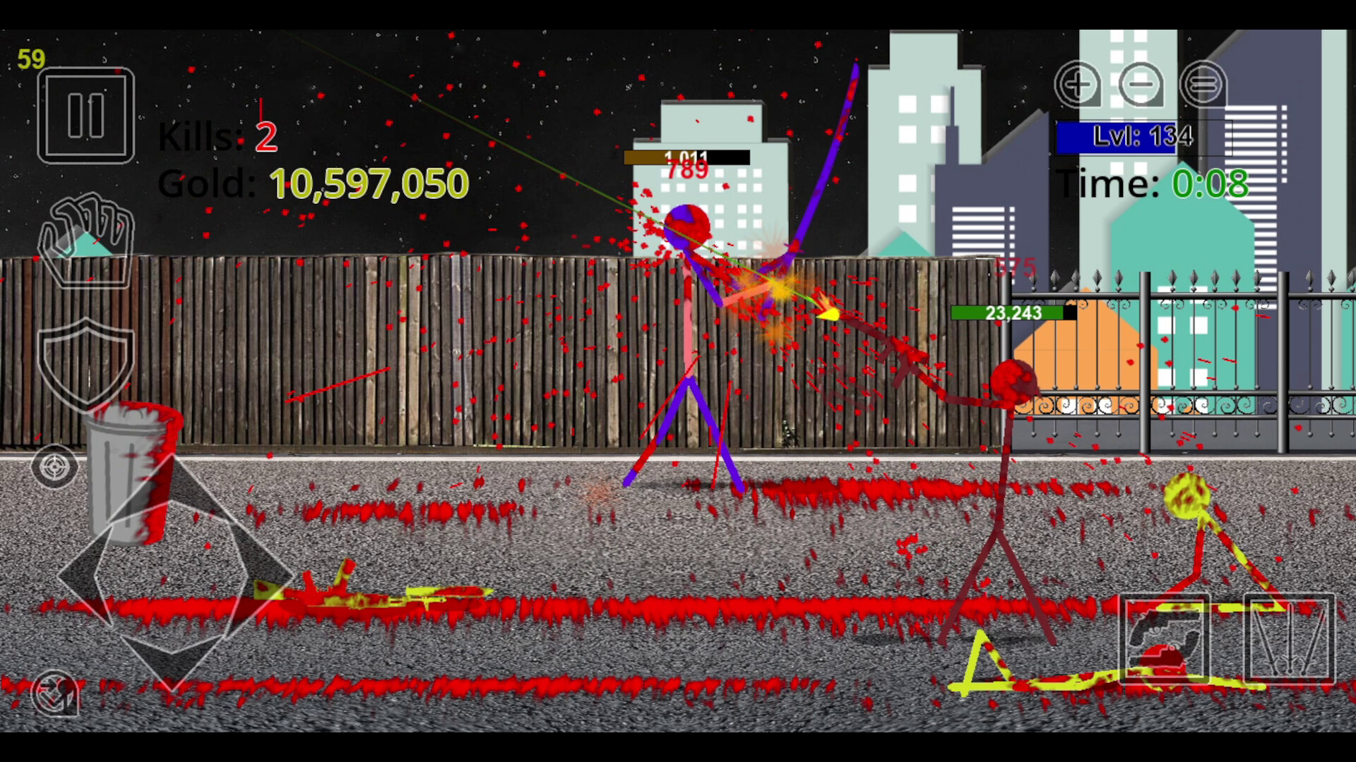 Stickman Physics Battle Arena