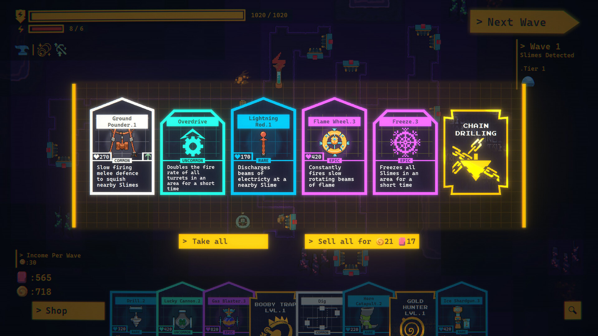 Into the Slimy Mines