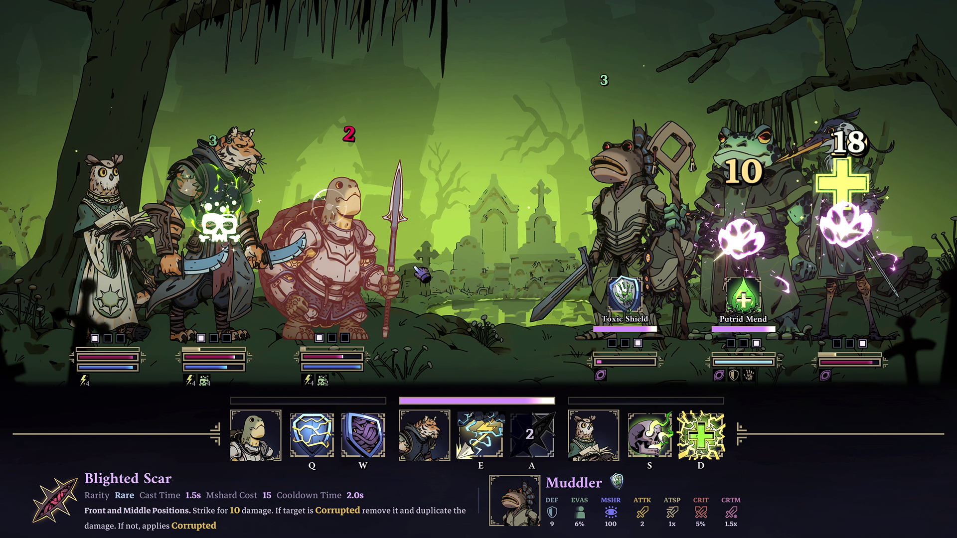 Skills &amp; Raids